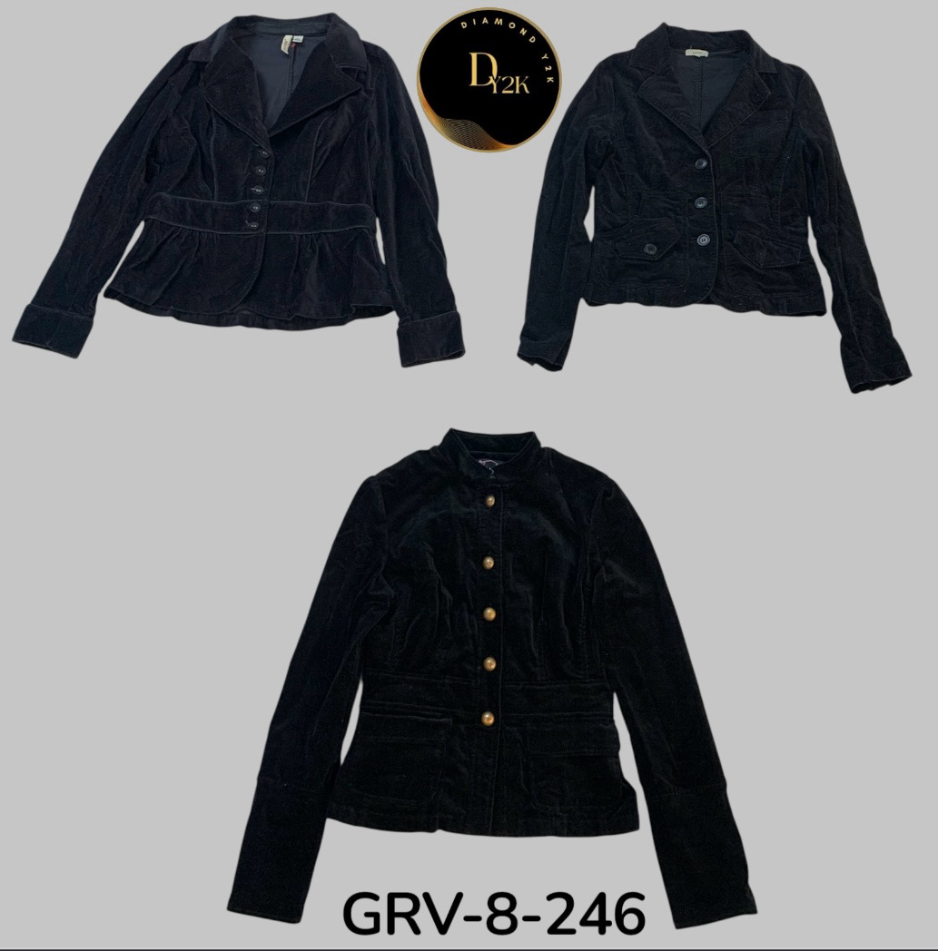 Y2K Corduroy Jackets | Premium Retro 90s 2000s Style (GRV-8-246)