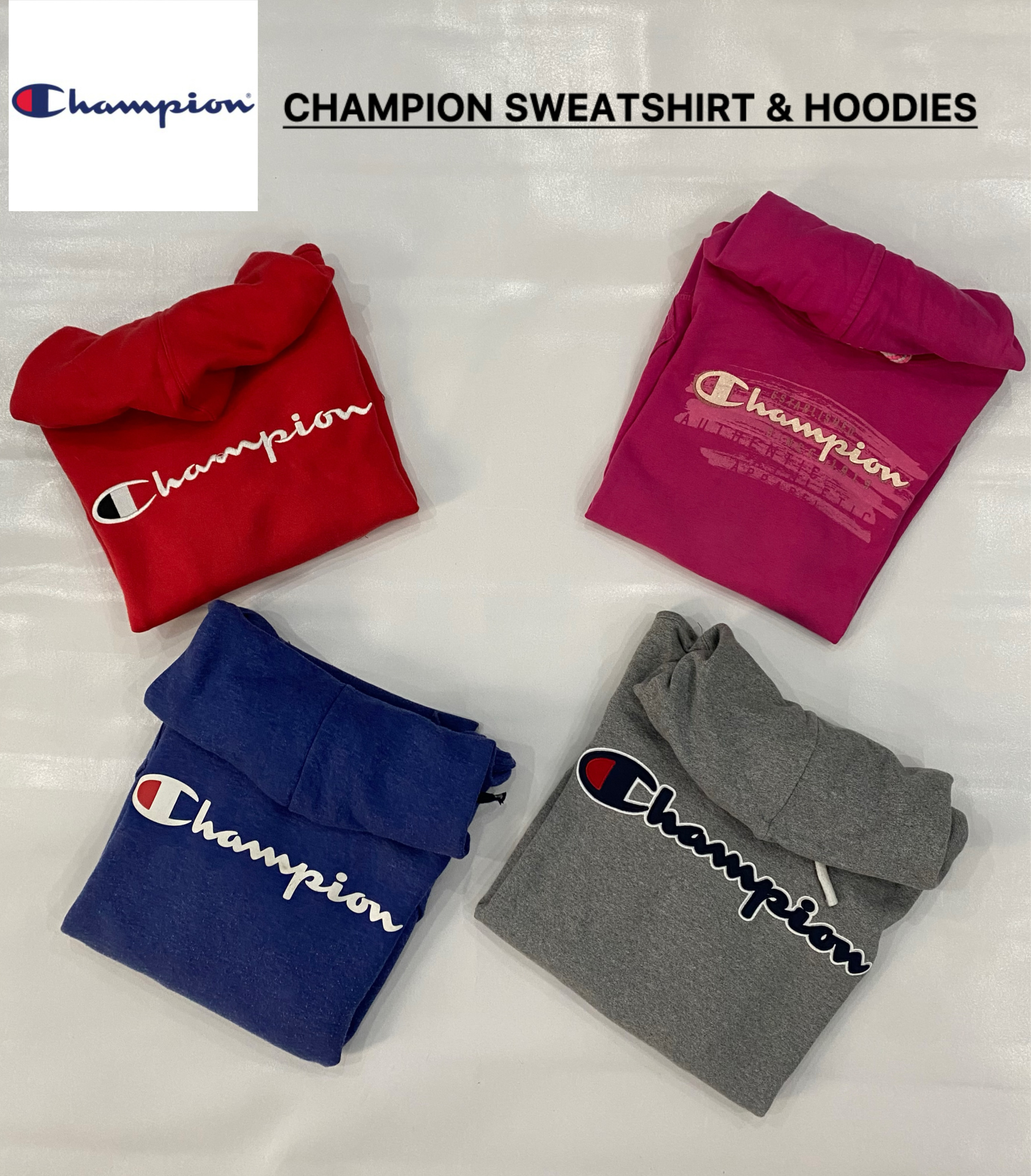 Branded Champion Sweatshirts & Hoodies