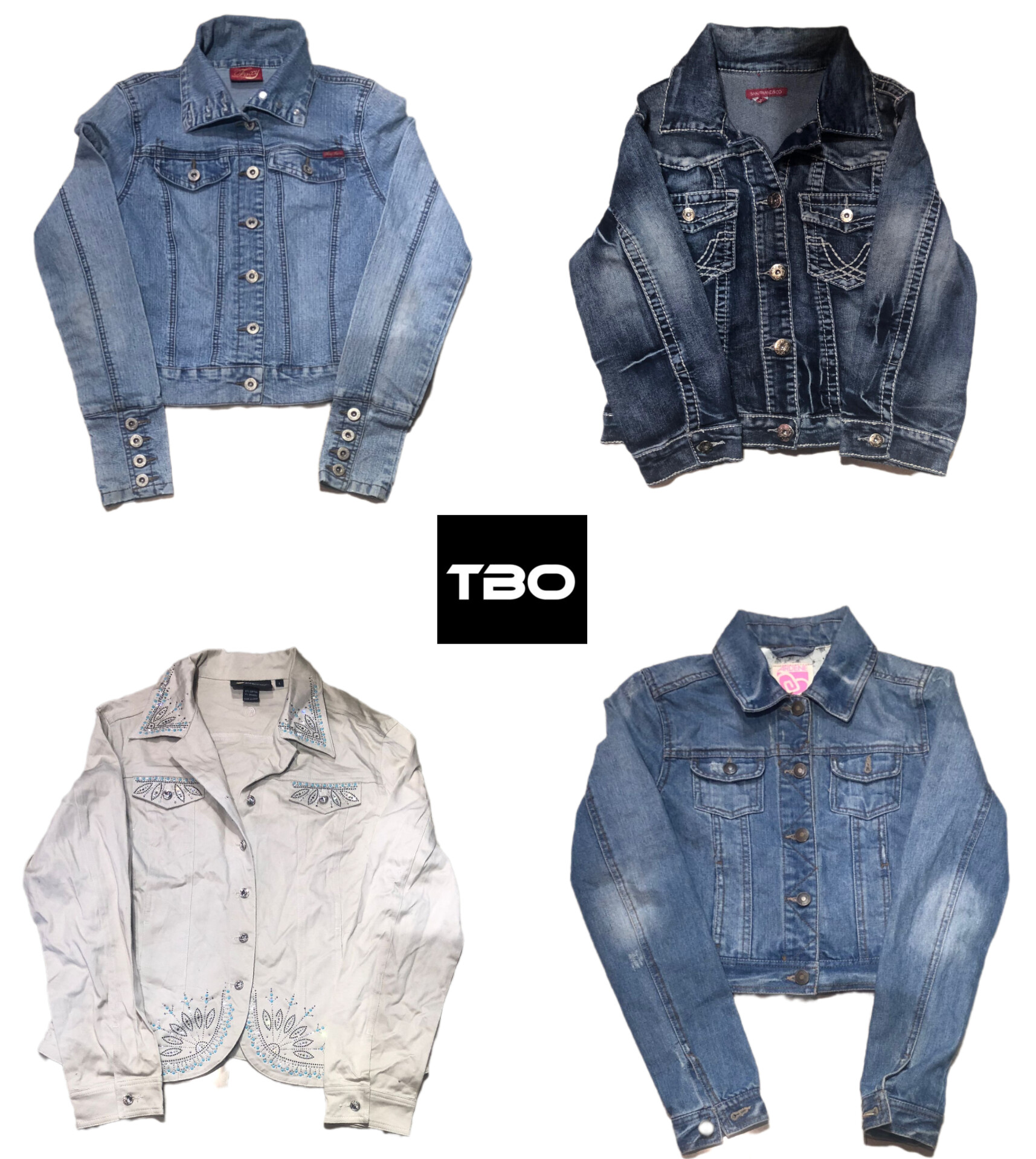 Vestes en denim pour femmes