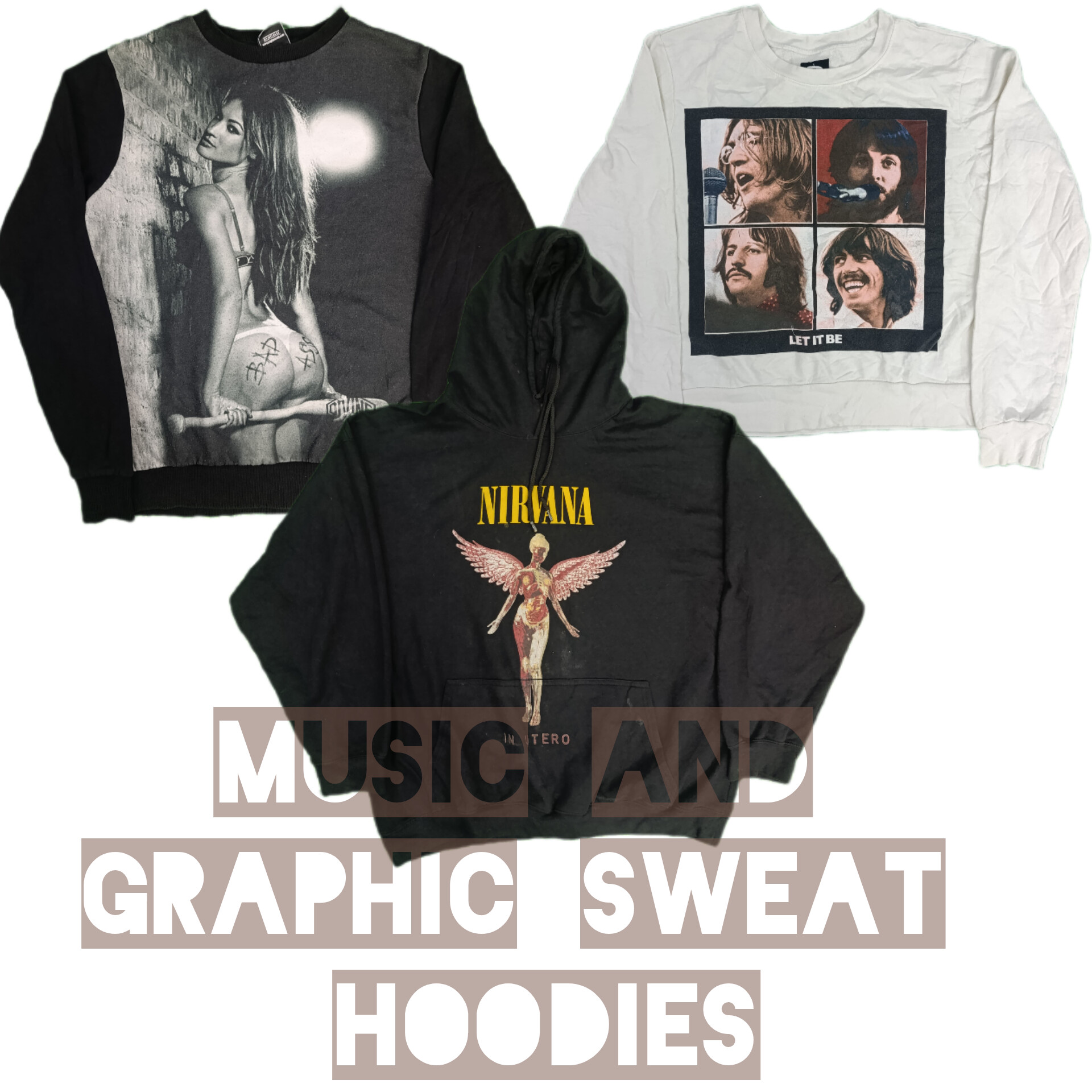 Music & Graphic Sweatshirts