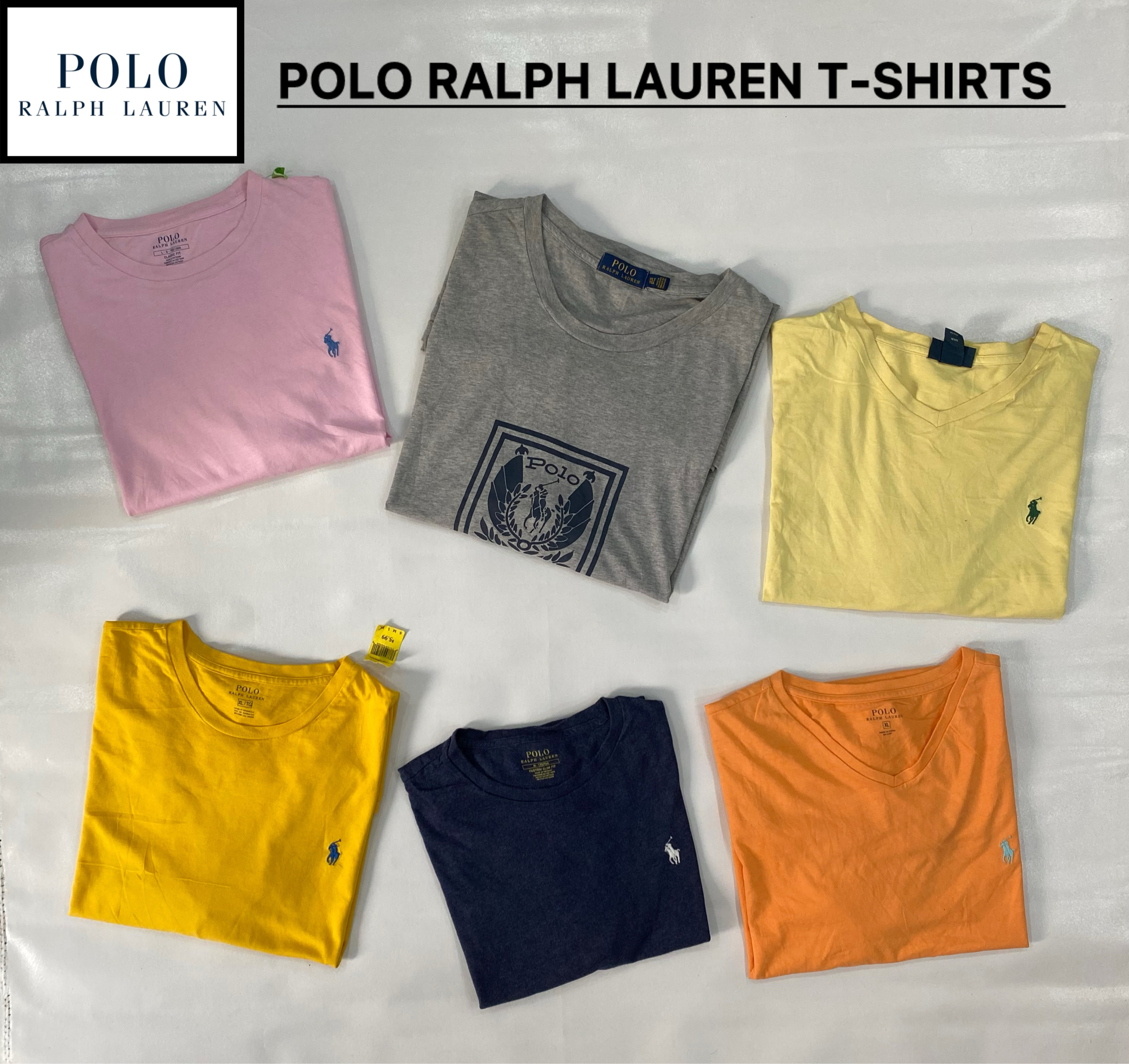Branded Polo Ralph Lauren Round Neck T-shirts