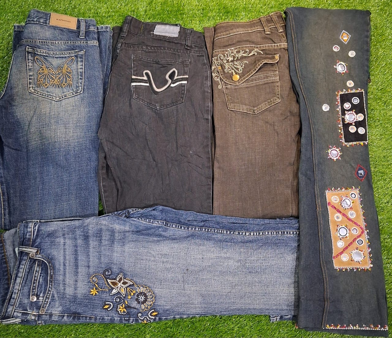 Jeans pour femmes Y2K