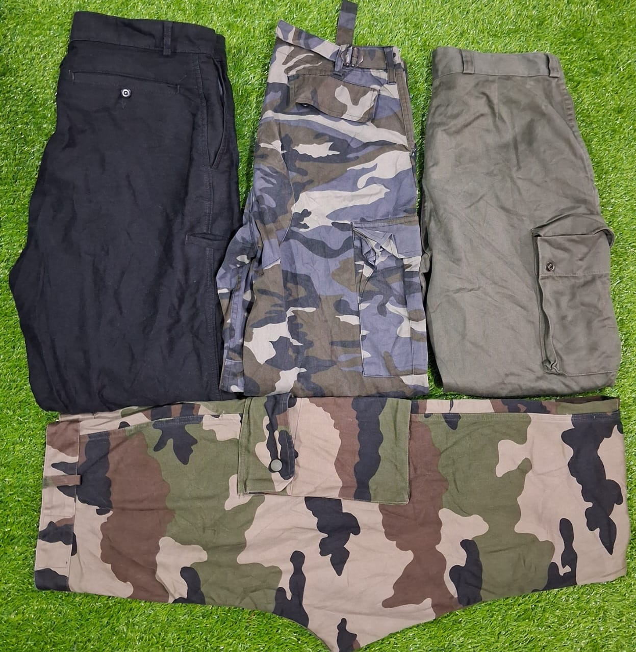 Pour les pantalons cargo de l'armée