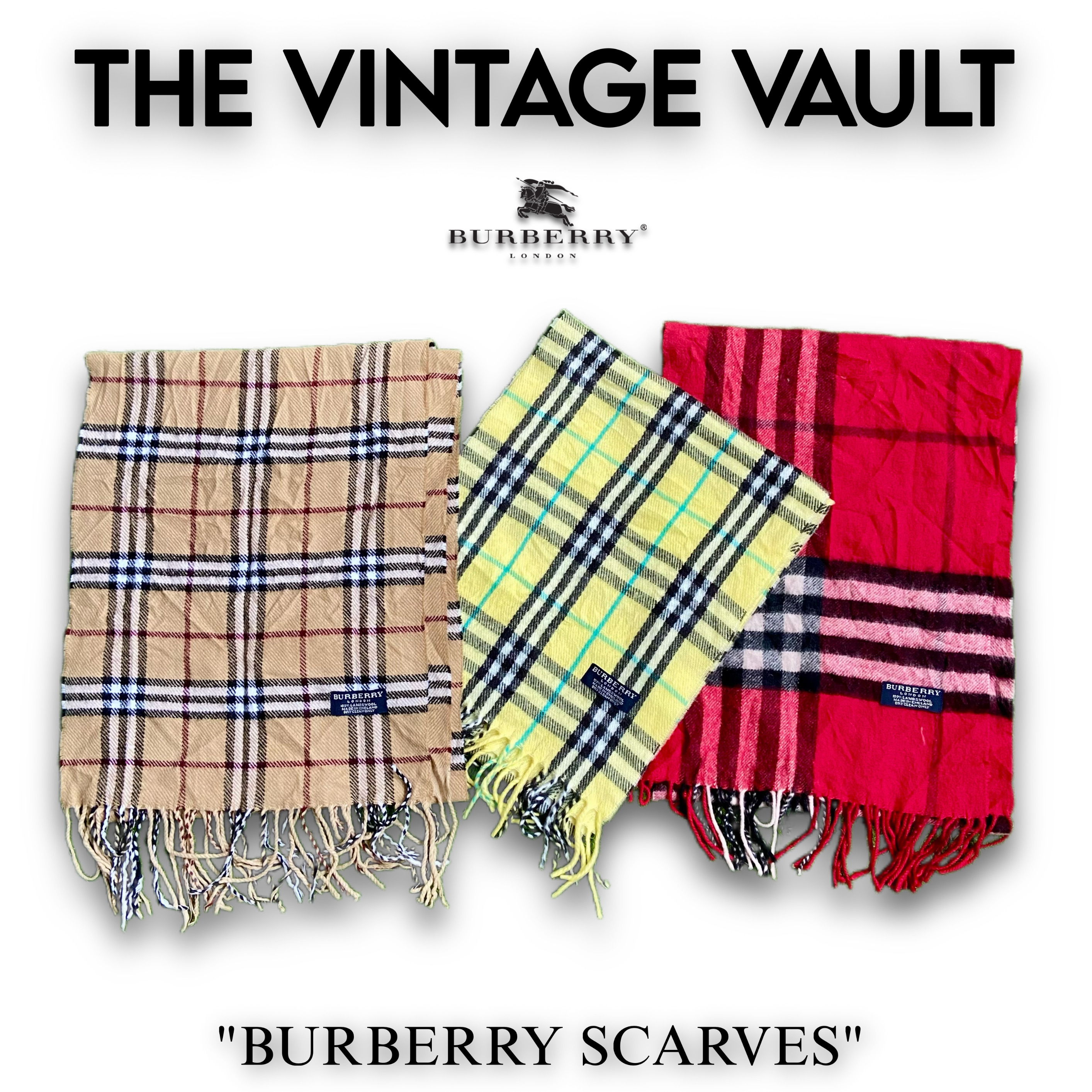 Cachecóis Burberry