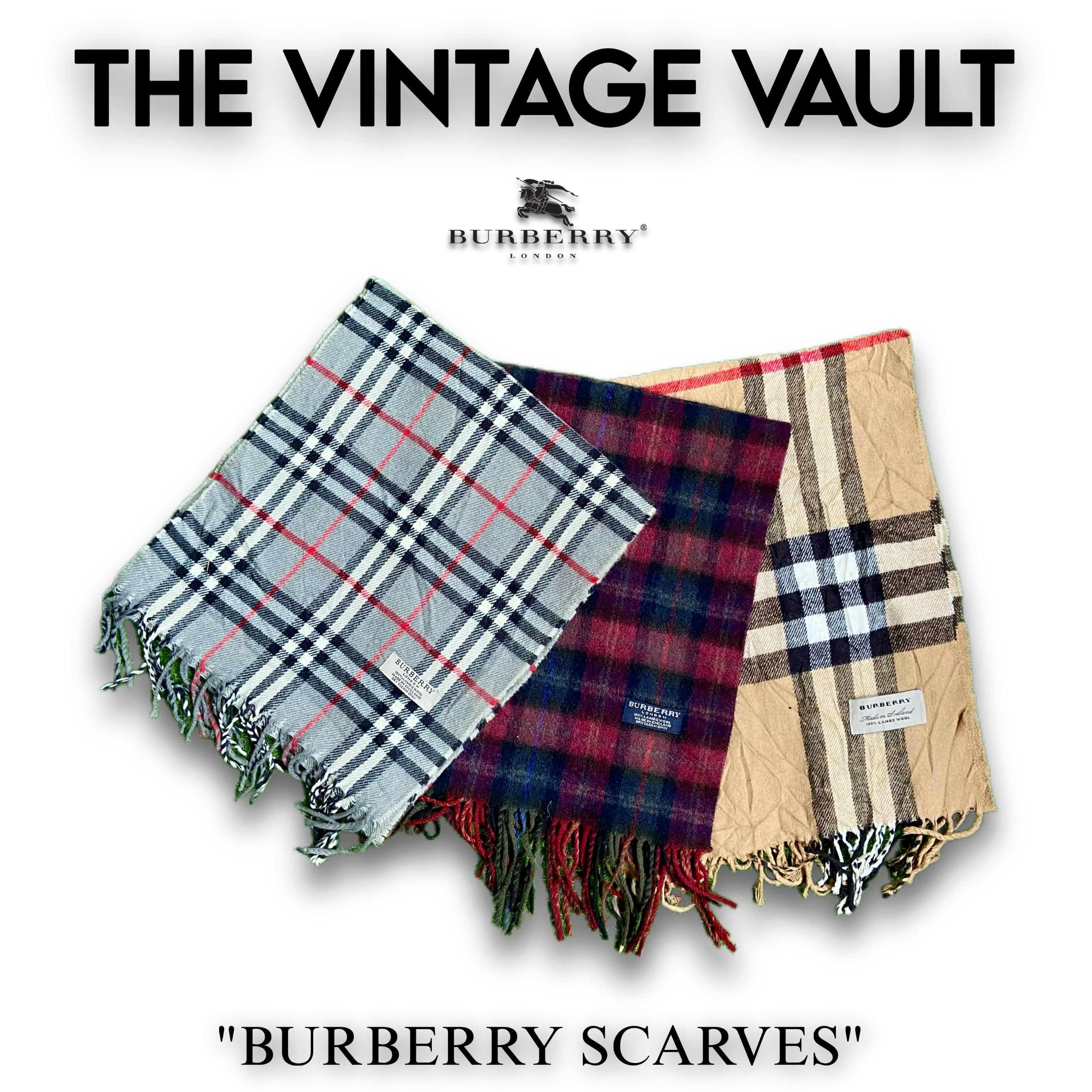 Cachecóis Burberry