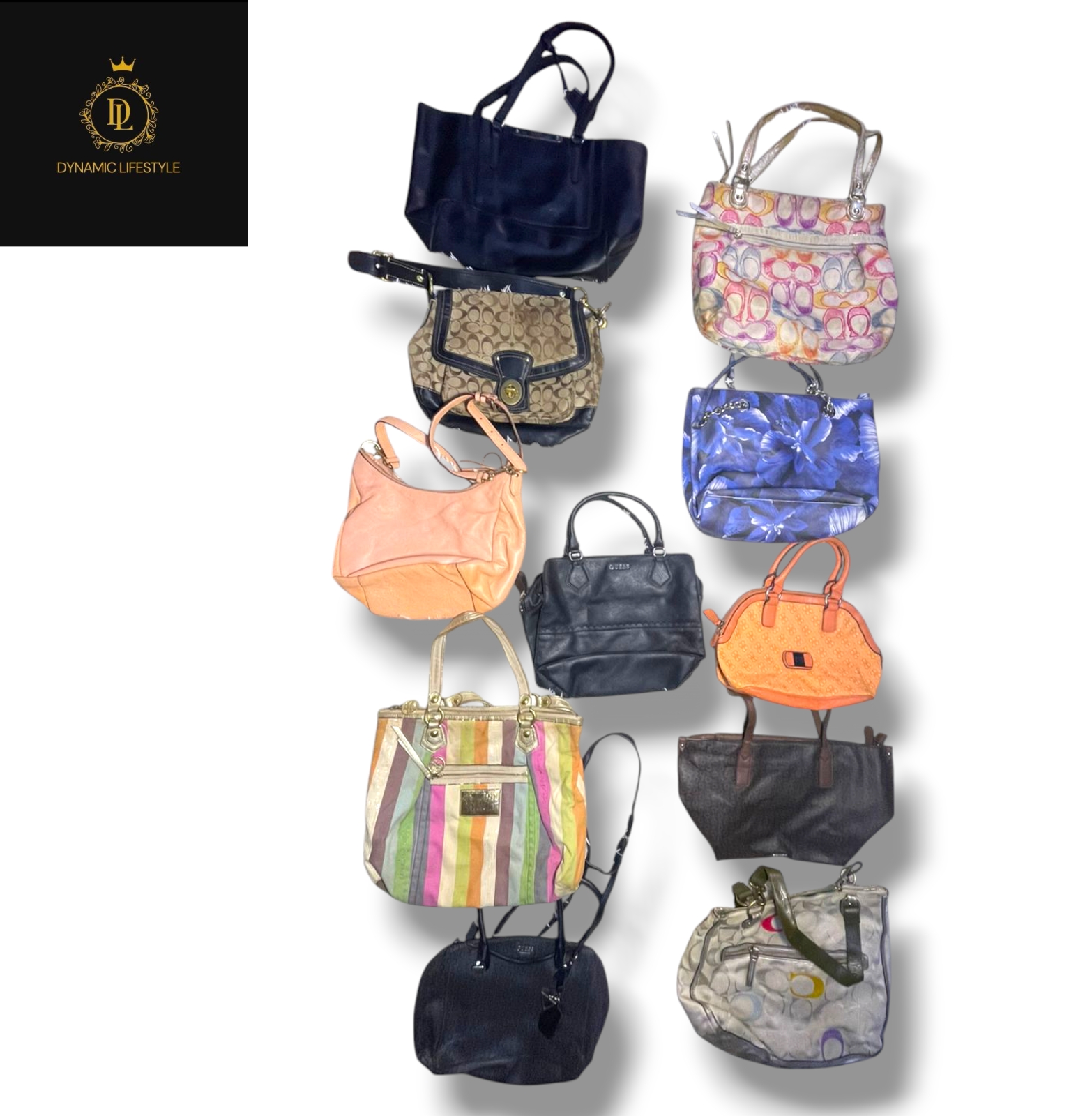 Guess- und Coach-Taschen