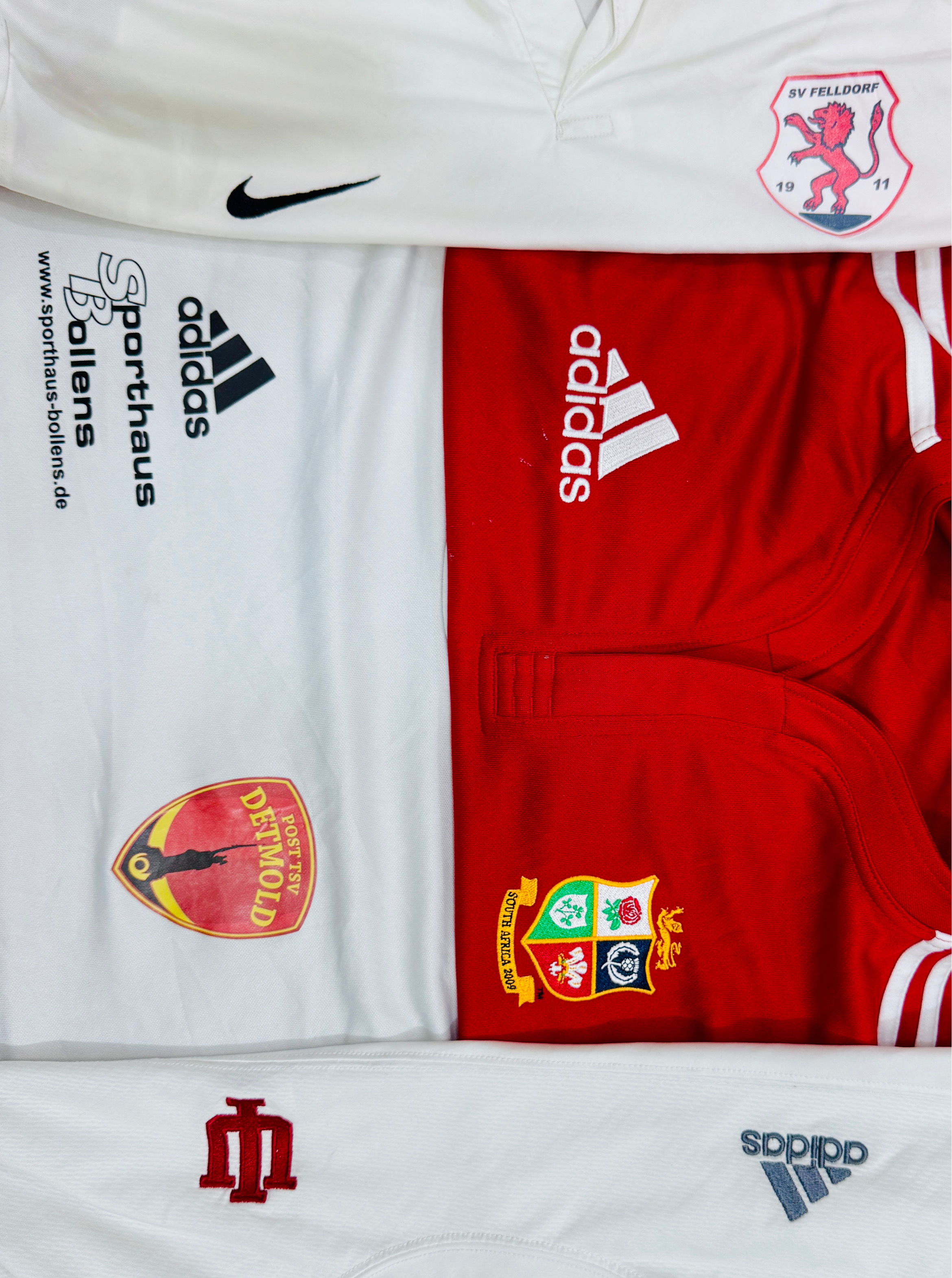 Camisetas de futebol