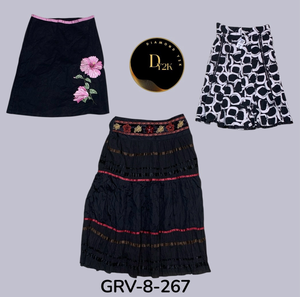 Saião Longo de Algodão Estampado Y2K em Alta | Moda Retrô Atemporal (GRV-8-267)