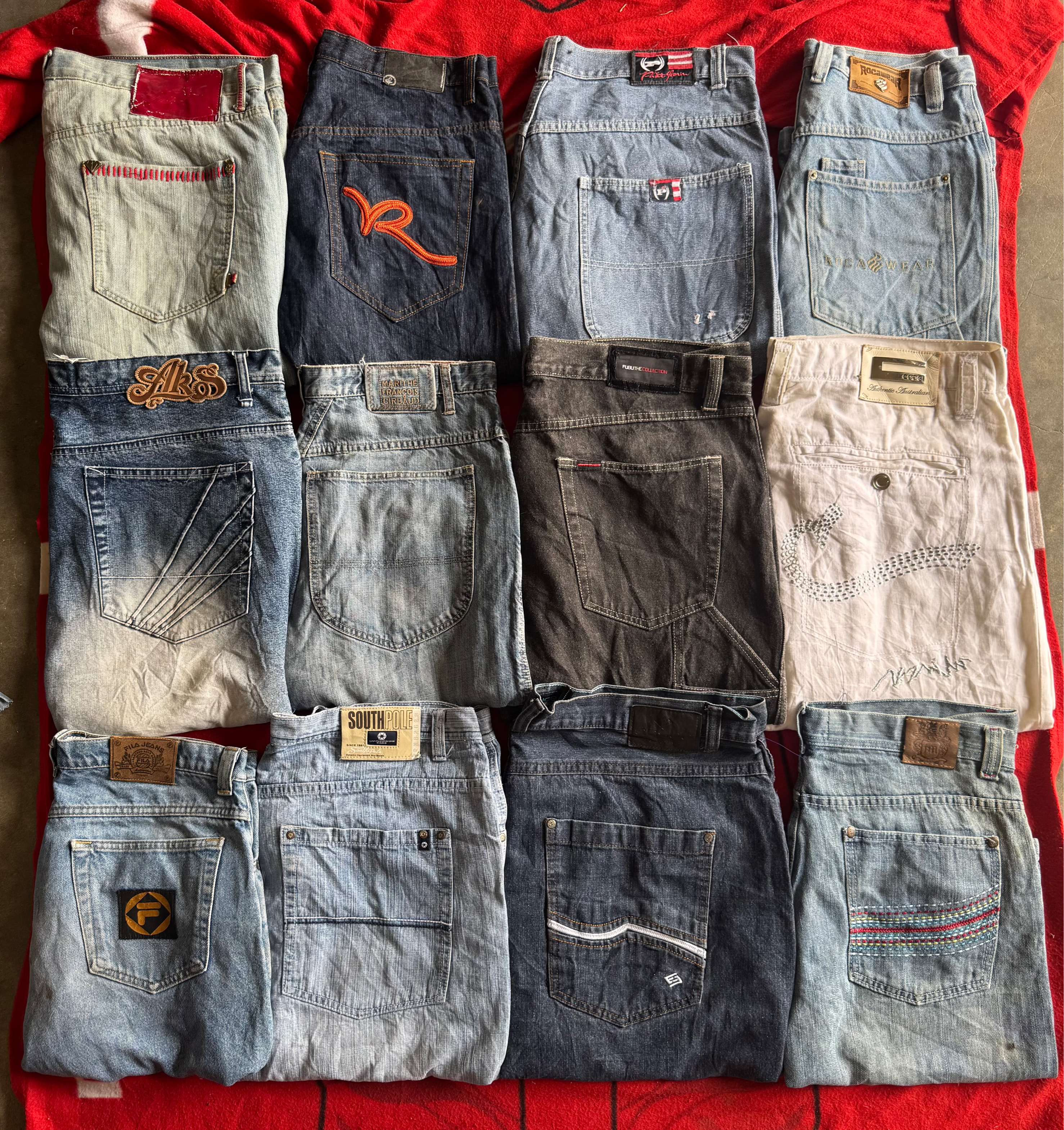 Denim hip hop jorts