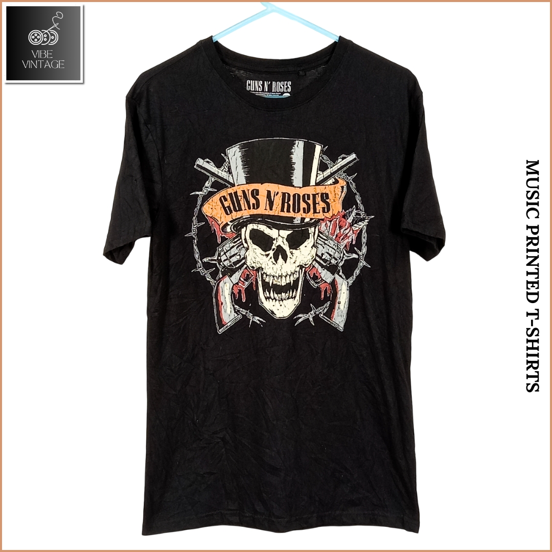 T-SHIRTS IMPRIMÉS MUSIQUE (BUNDLE 10)