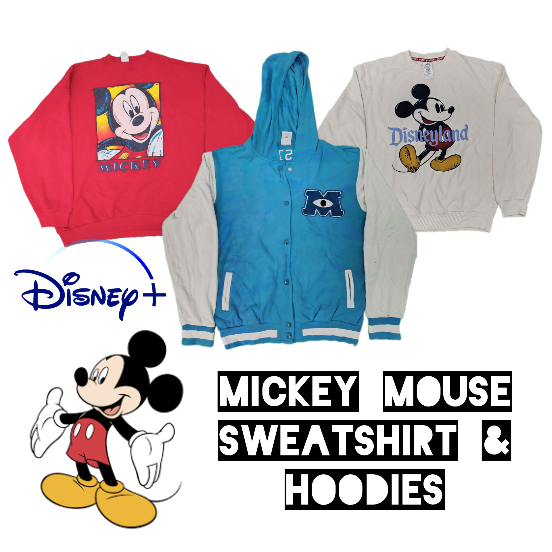 Mickey Mouse Hoodies & Sweatshirts | Printed