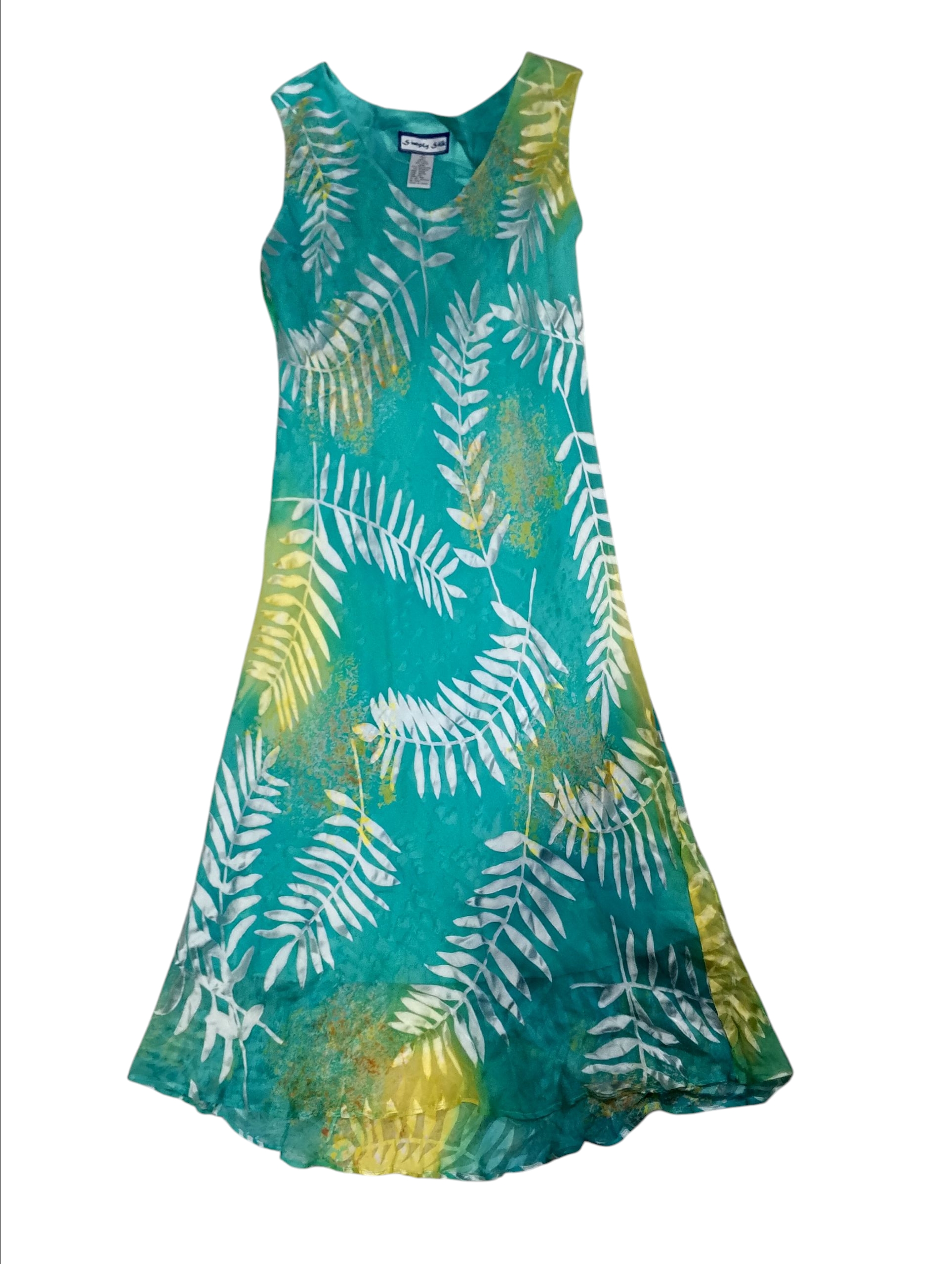Sea color bedrucktes Kleid -26/8/25