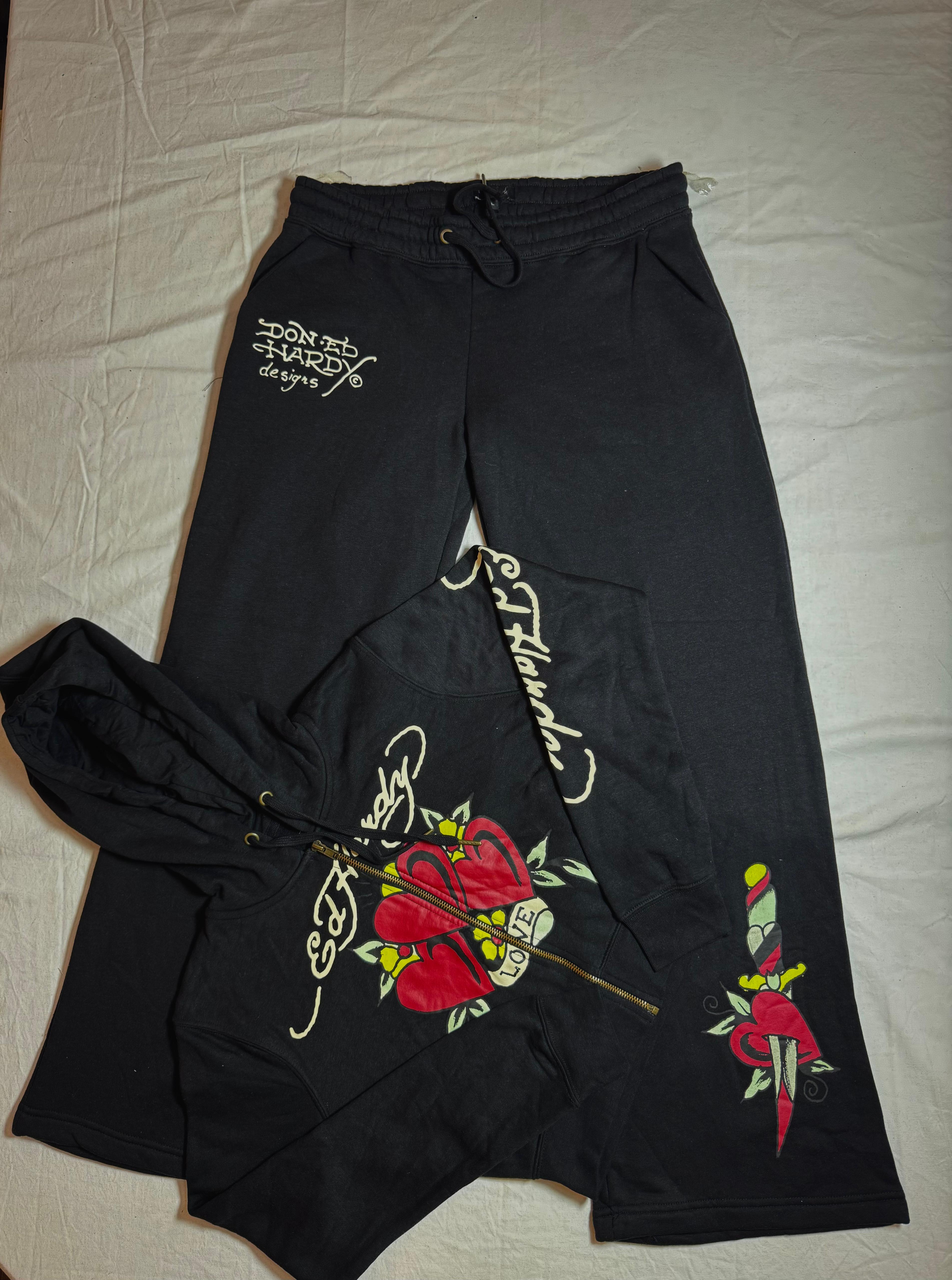 Conjuntos de Moletom Femininos Ed Hardy