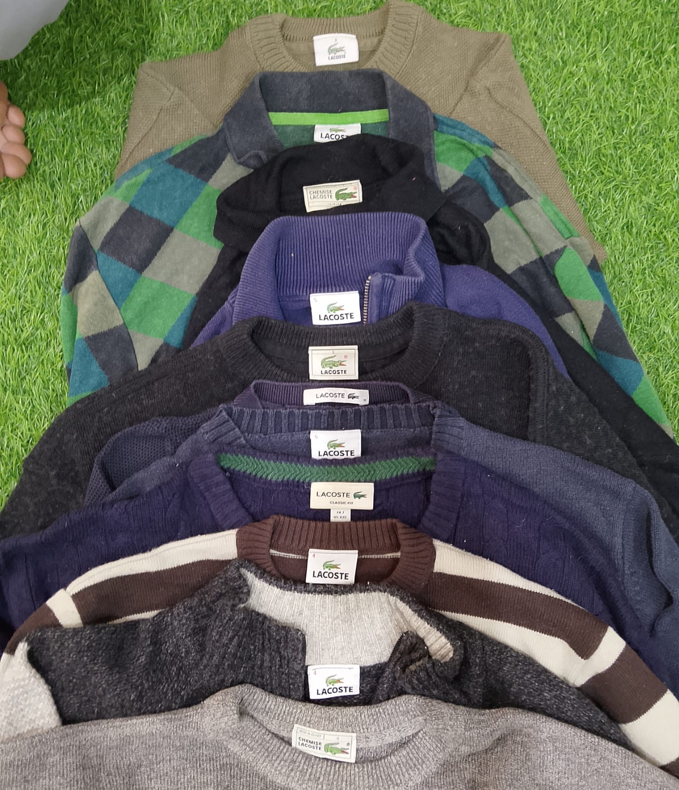 Lacoste sweaters