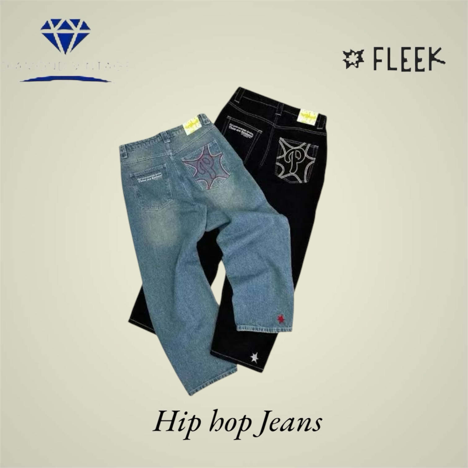 Jeans hip hop (DV -8- 268)