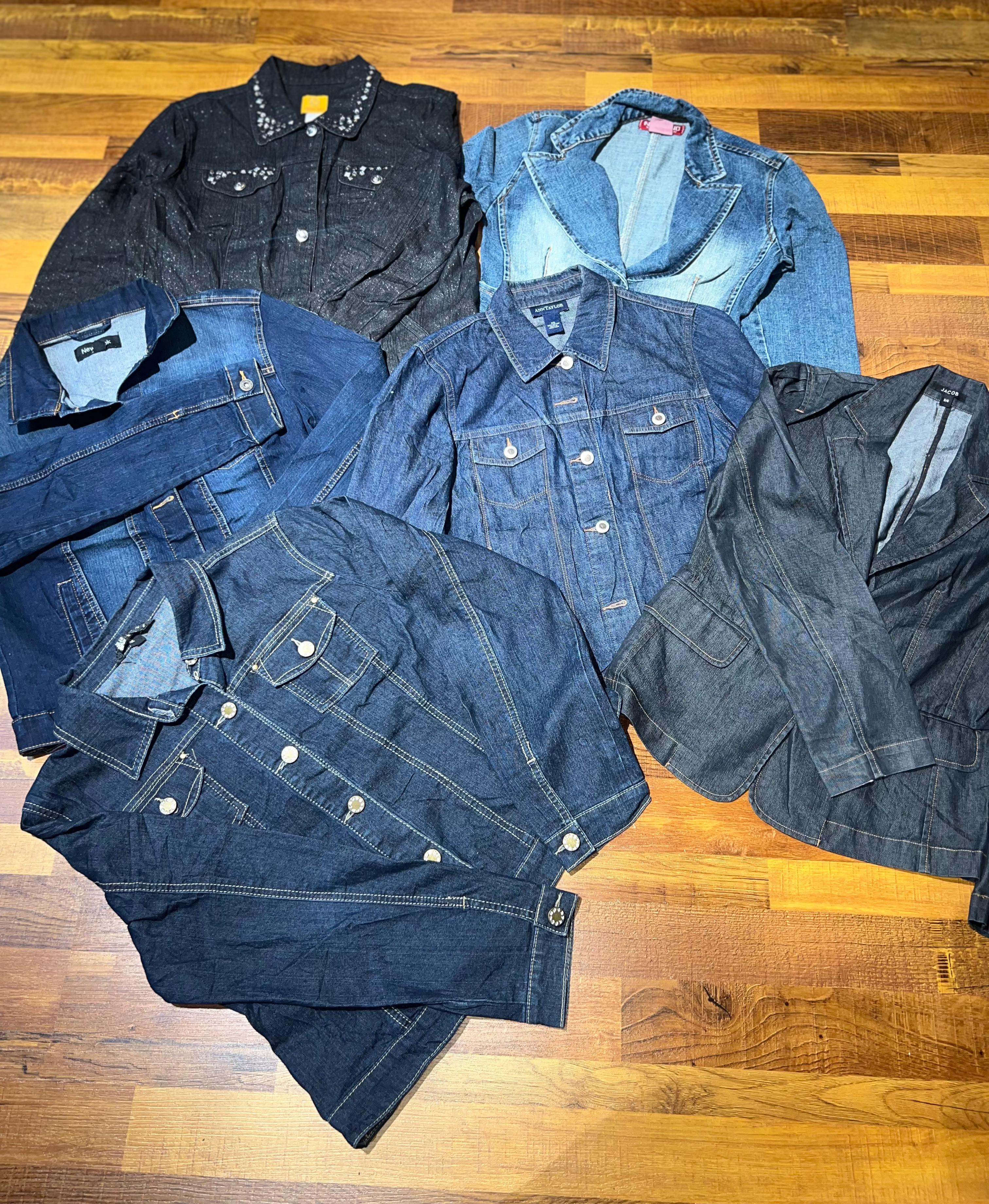 GB29 Y2k StreetWear Jaqueta de Jeans