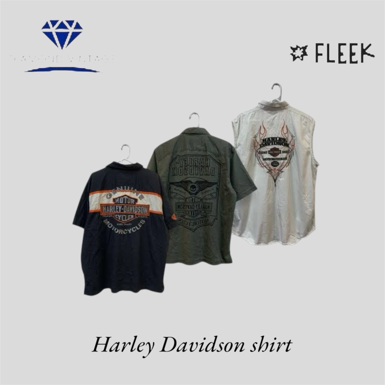 Harley Davidson  shirt (DV -8- 313