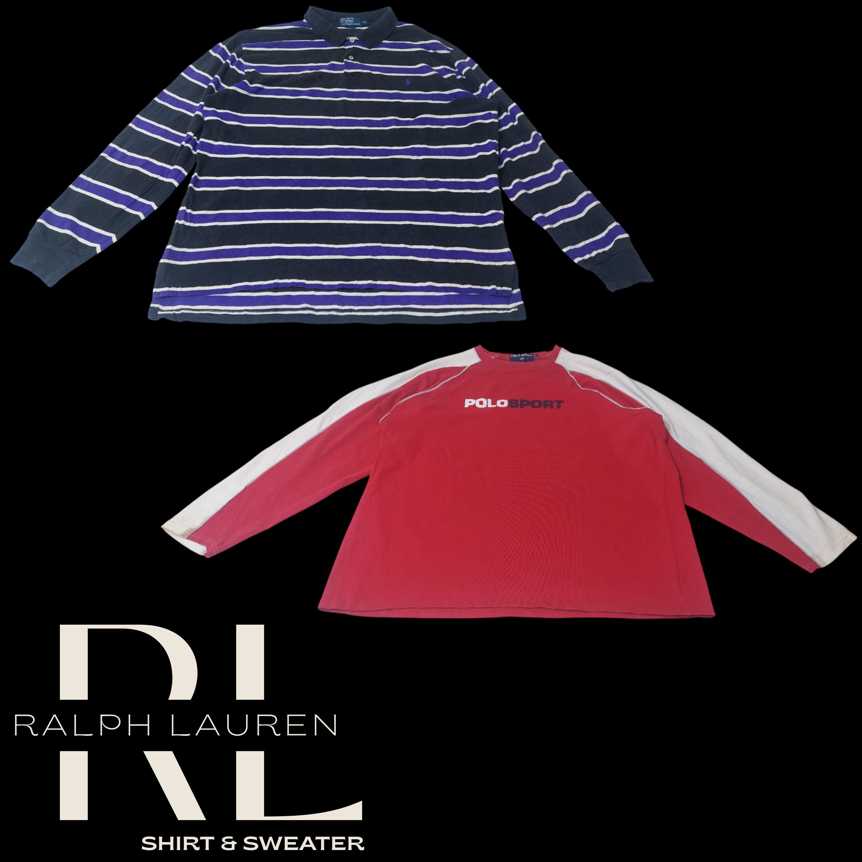 Polo Ralph lauren chemise et pull