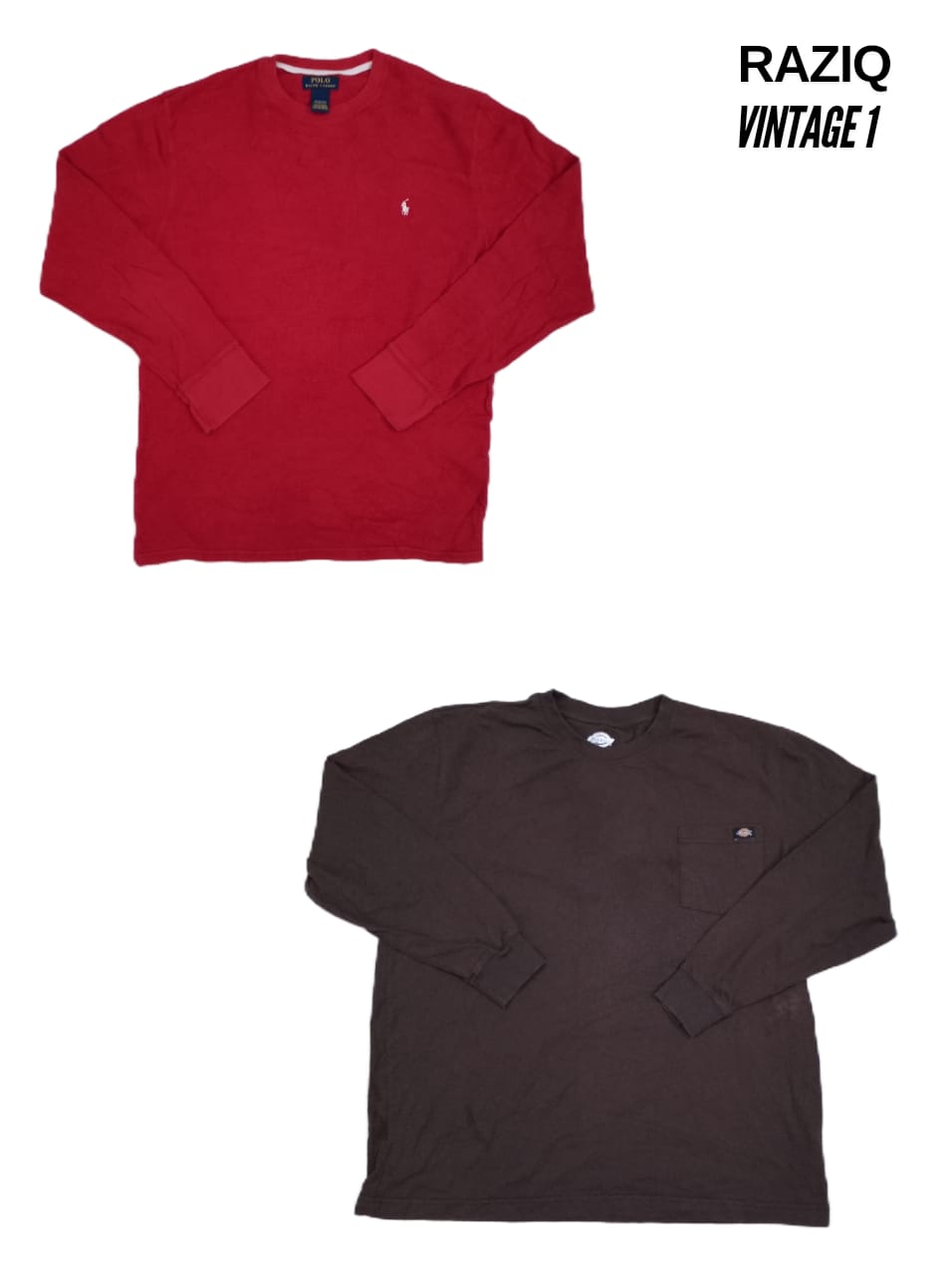 Mixed Branded L/S T-shirts