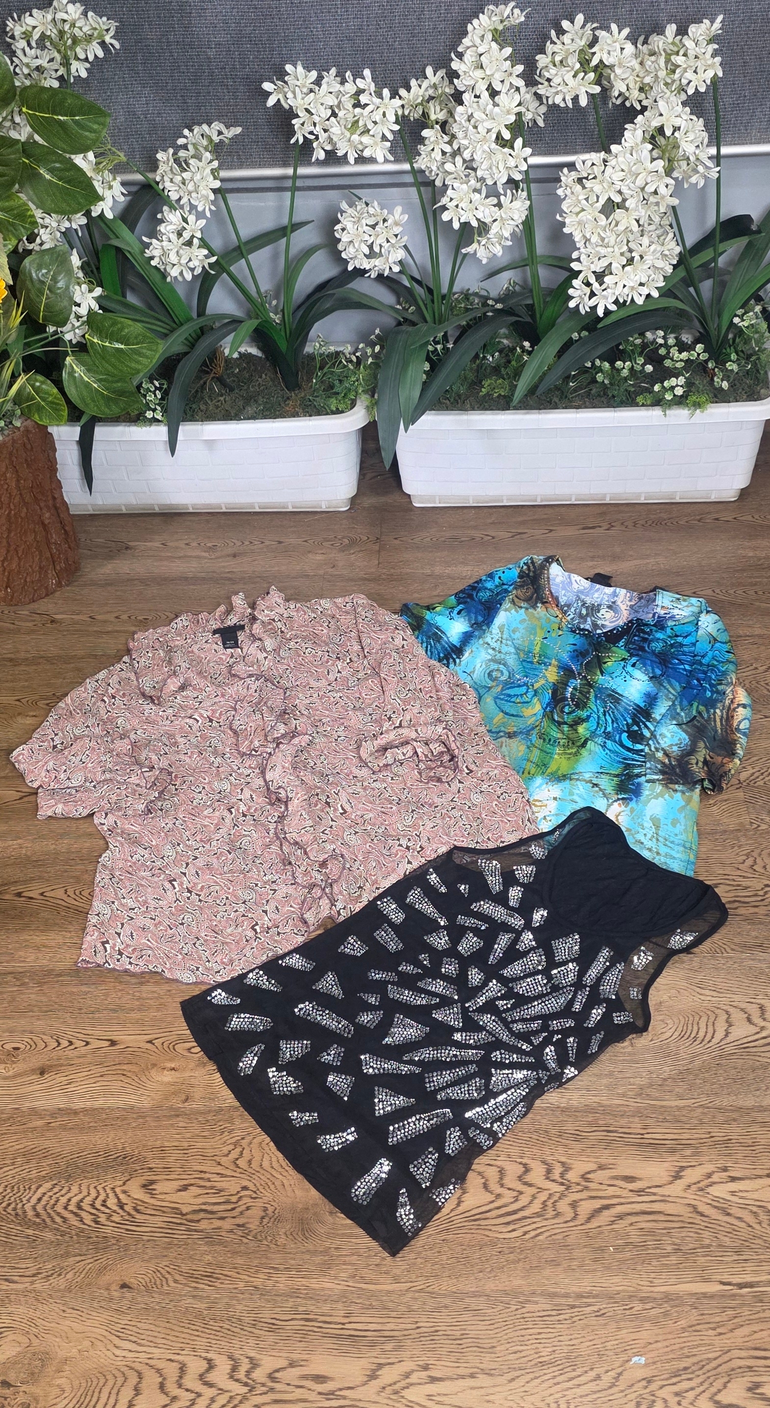 Poly fashion blouse