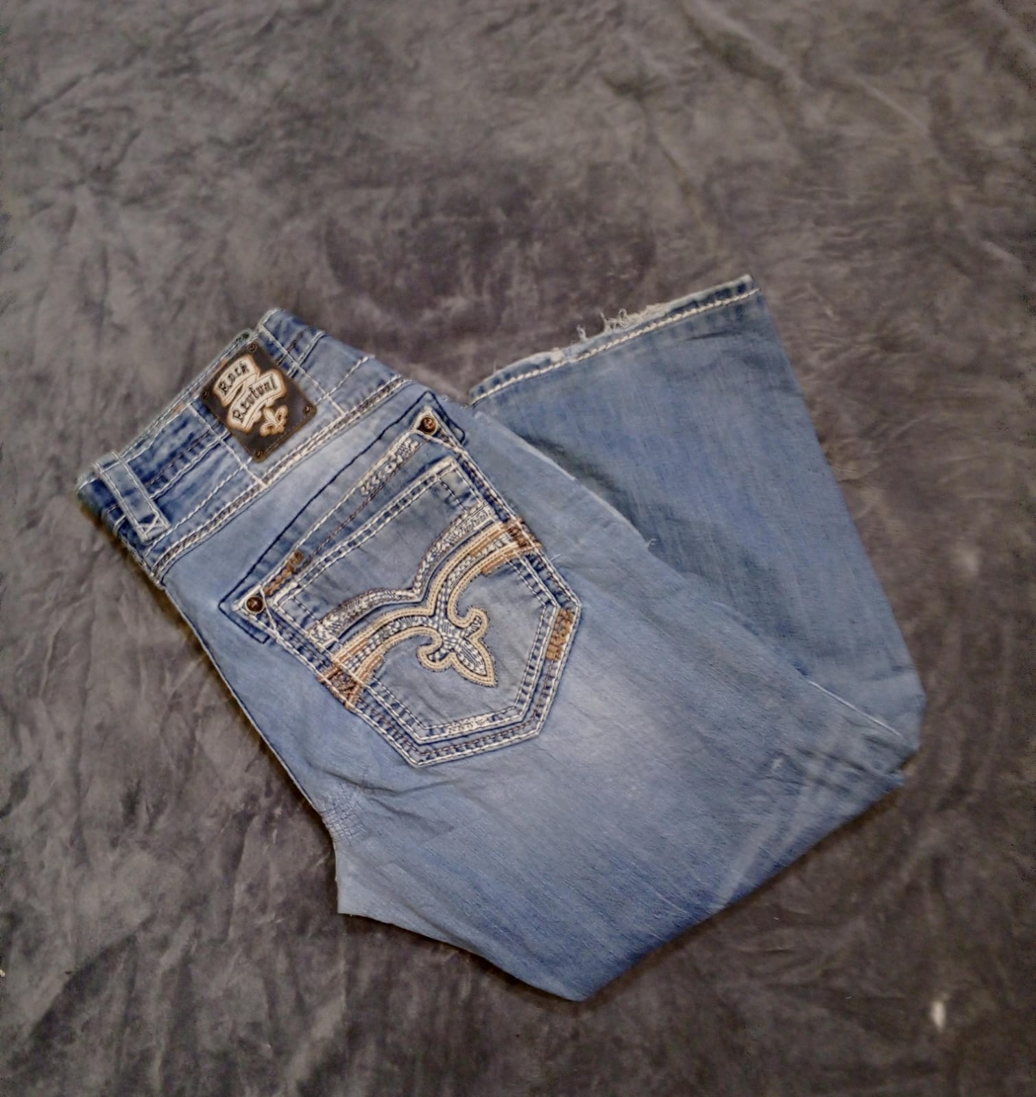 TRUE RELIGION ROCK REVIVAL JEANS (MR785)