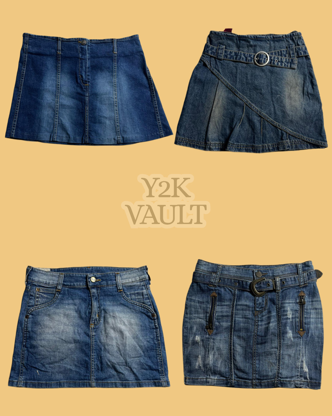 Gonne in jeans retro y2k (YV-261)