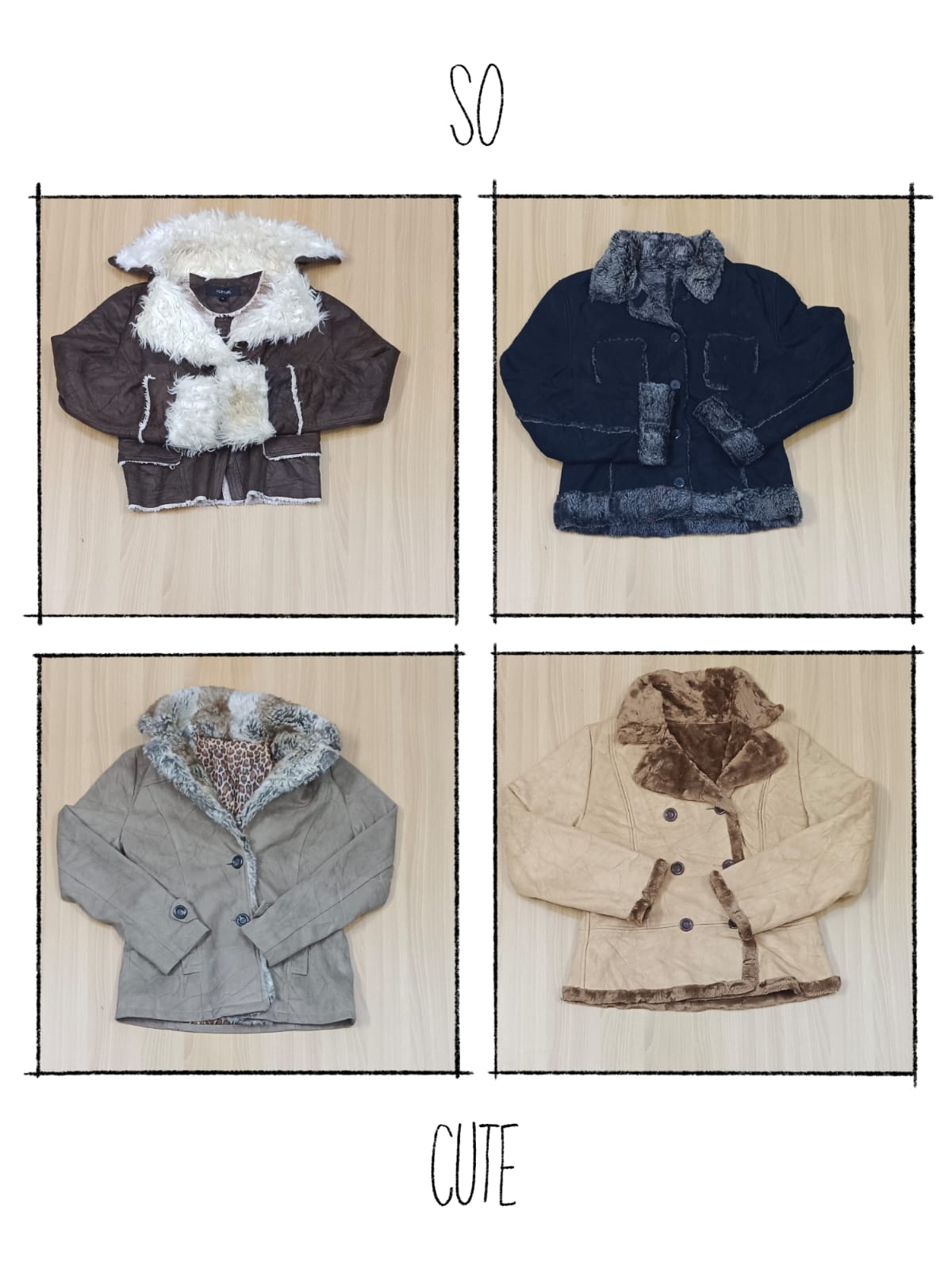 JA 0422 Unbranded Sherling Coats