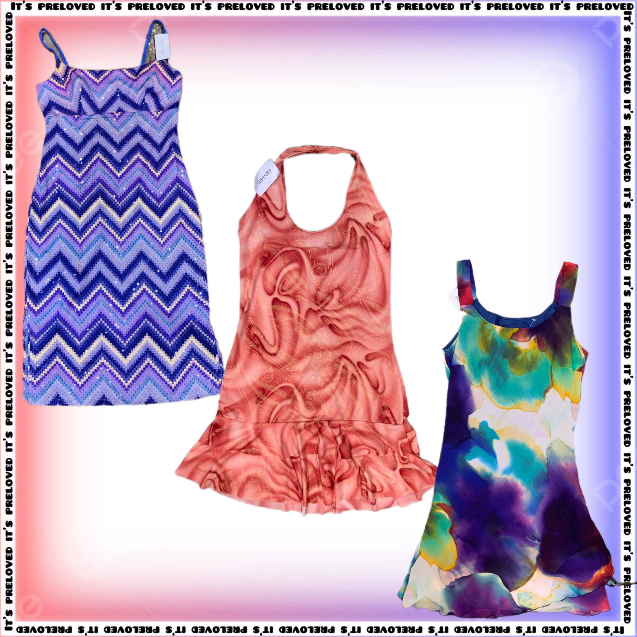 Vestidos Gradient Play (RX-1091)