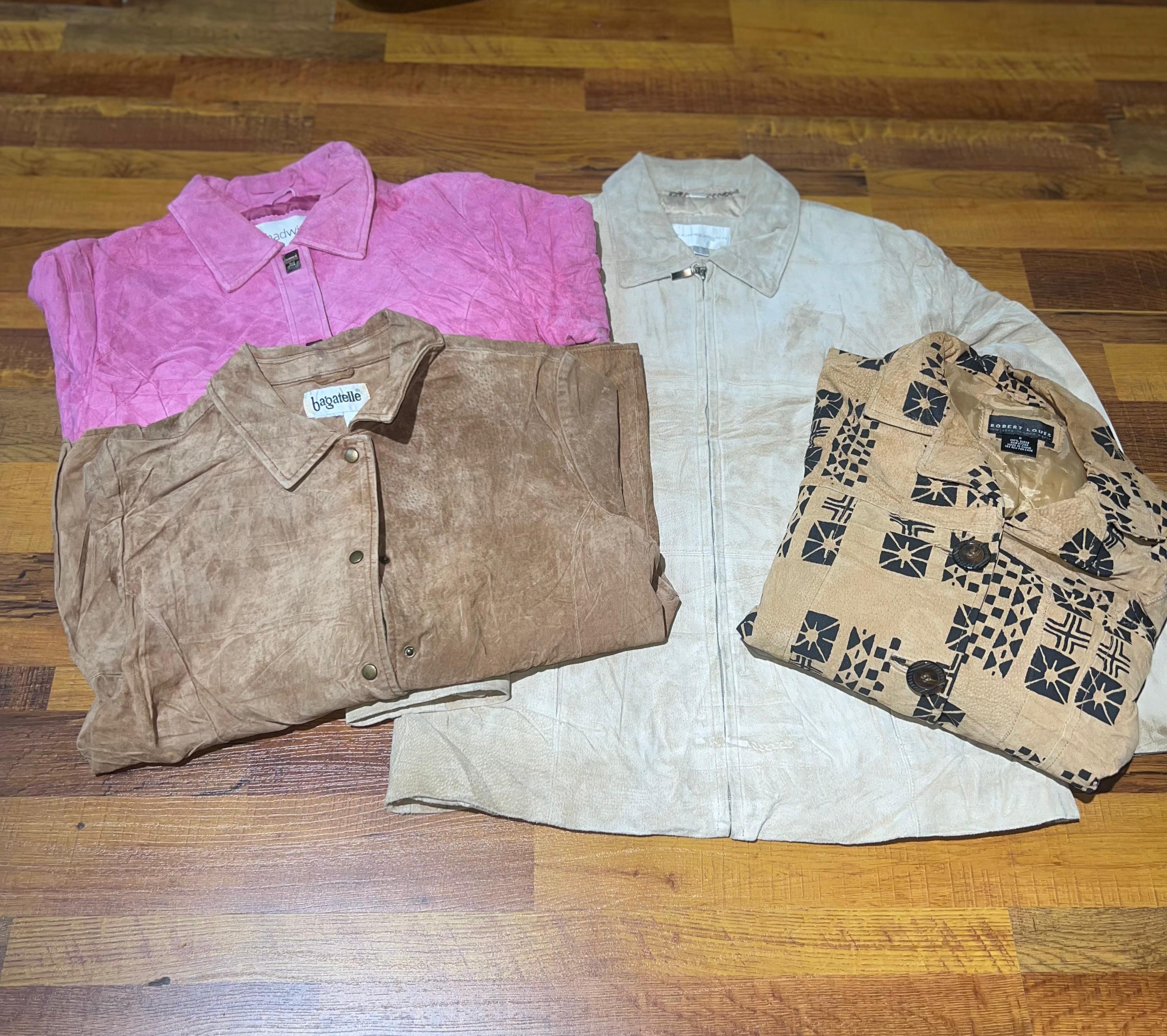 GB34 Y2K Suede Mix Jacket