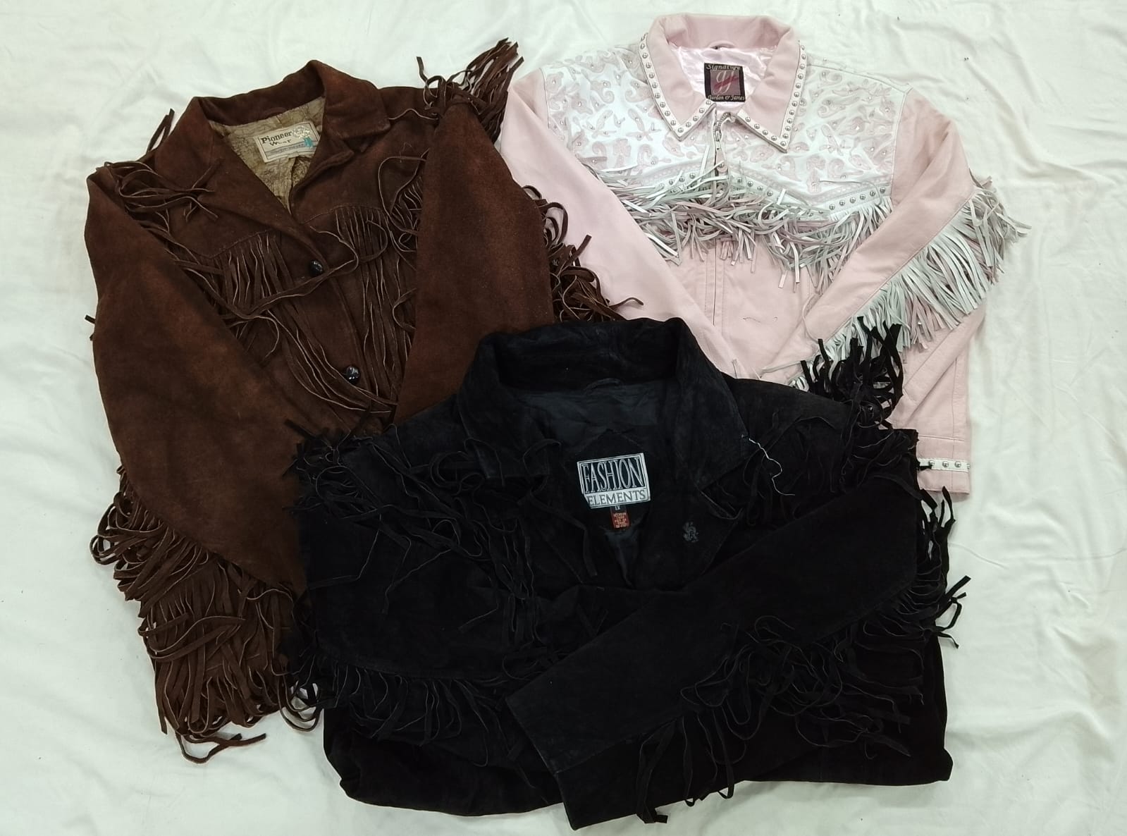 IQ0153 Y2k Fringe Jackets