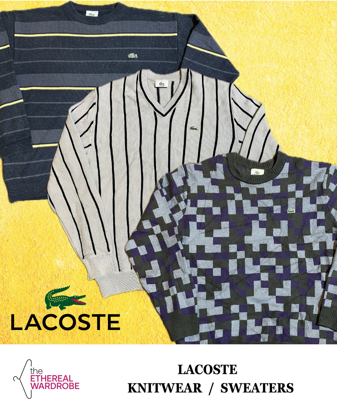 Lacoste Sweaters / Cardigans / Jumpers / Knitwear 10pcs