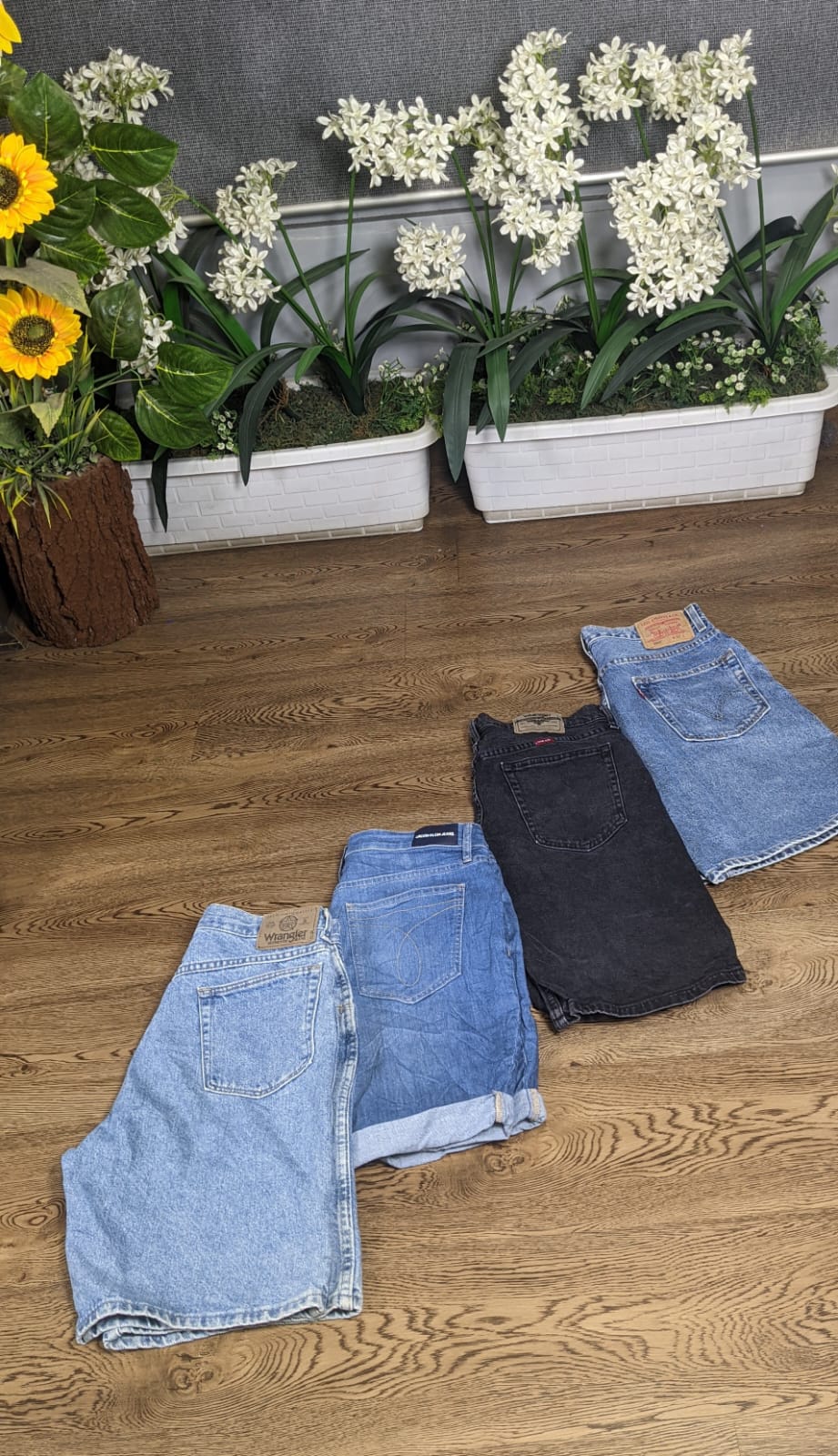 Mix-Jeans-Shorts