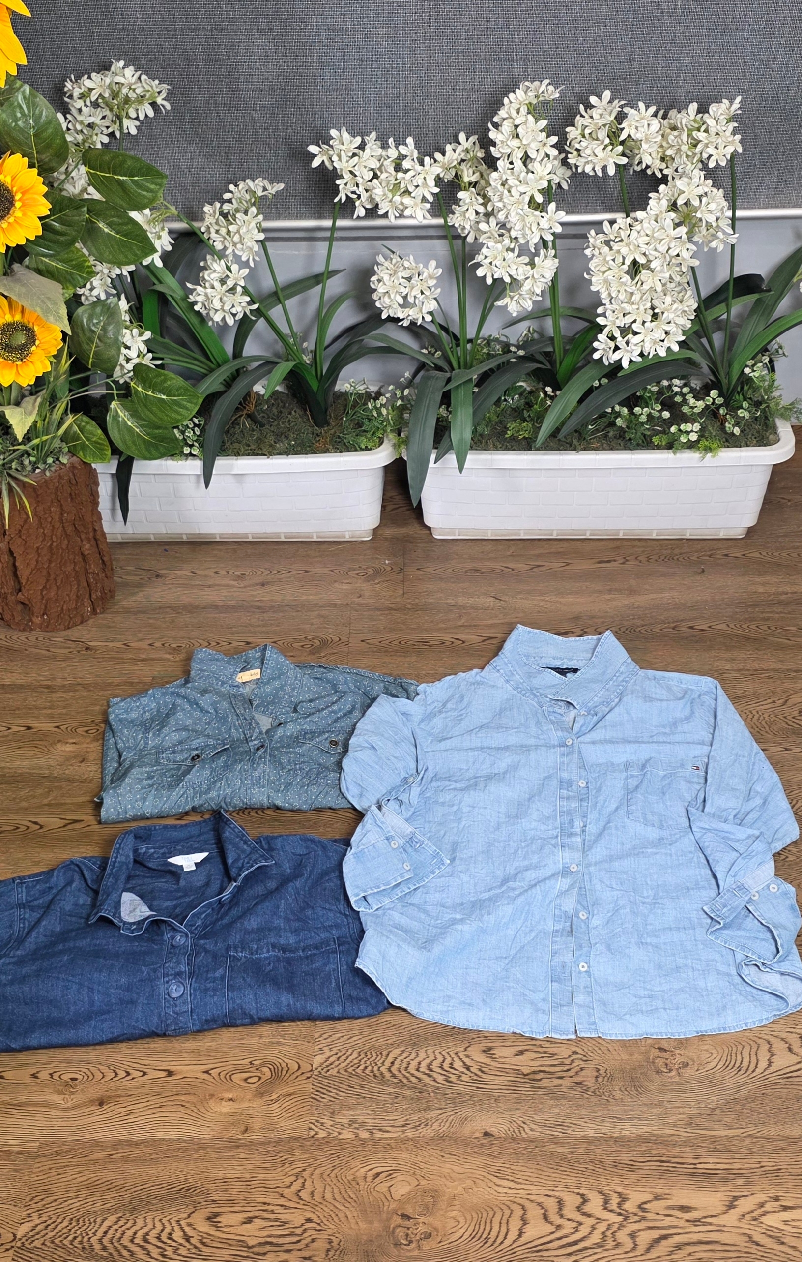 Fashion denim shirts