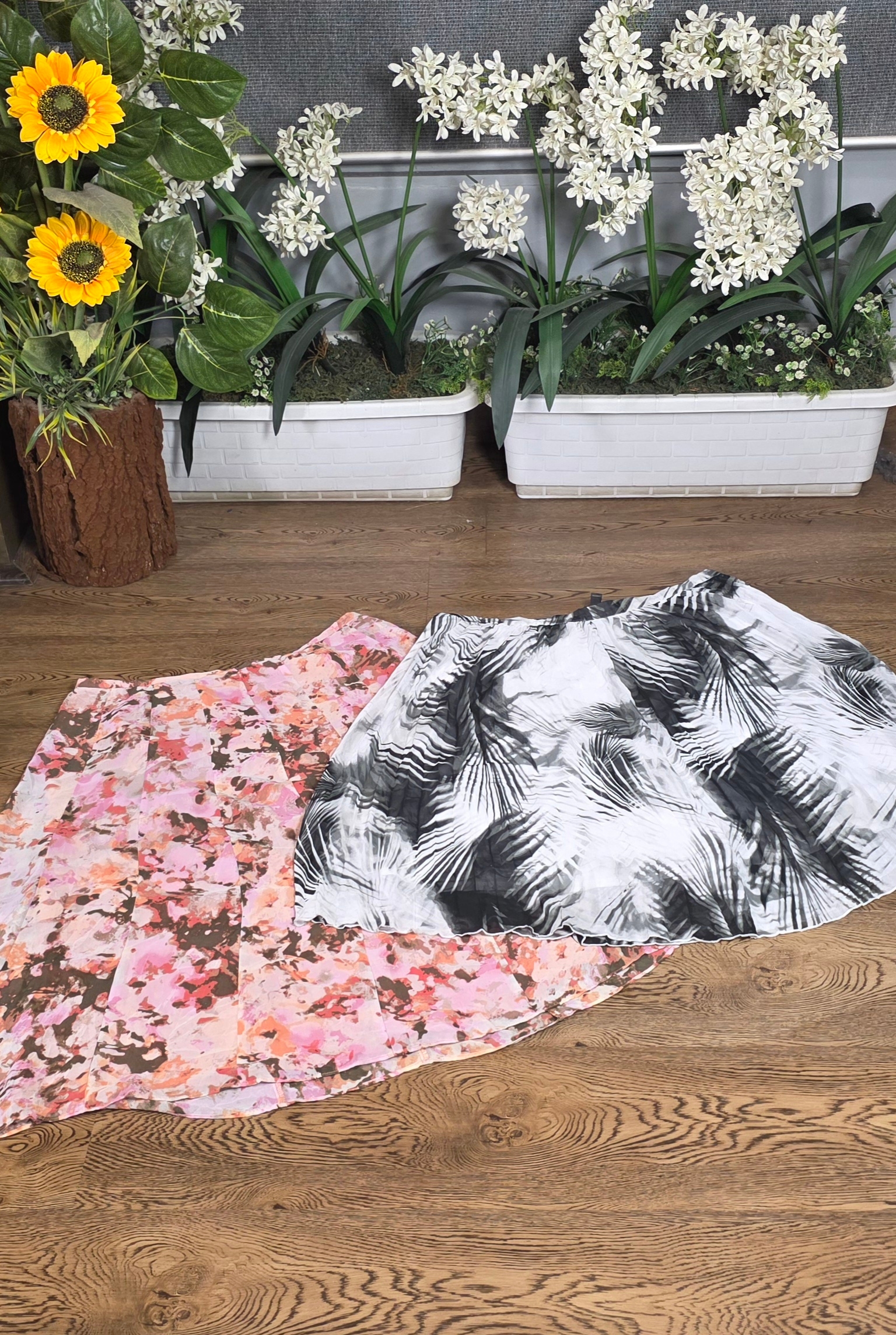 Poly fashion skirts