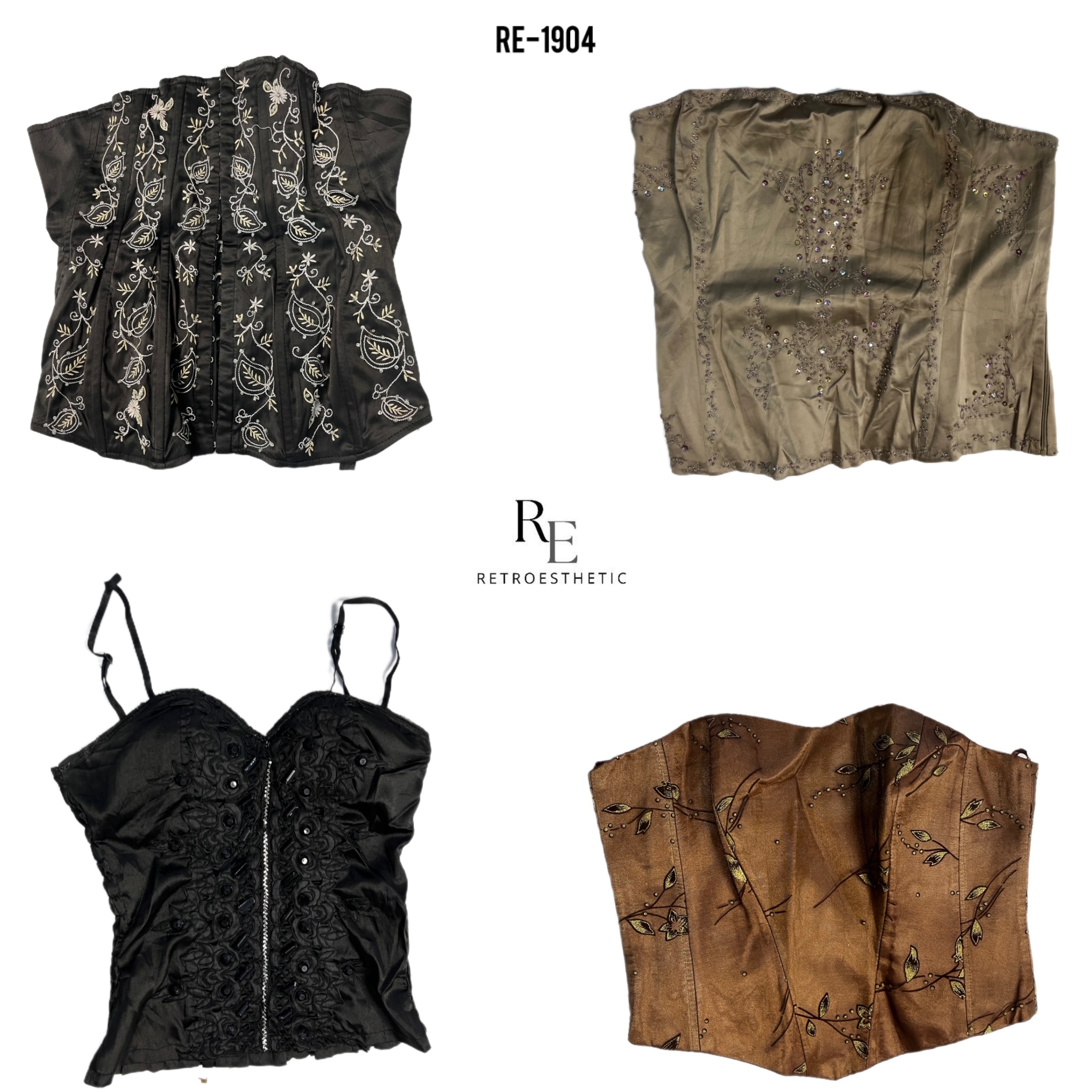 Y2K Unique Gothic Corsets (RE-1497)
