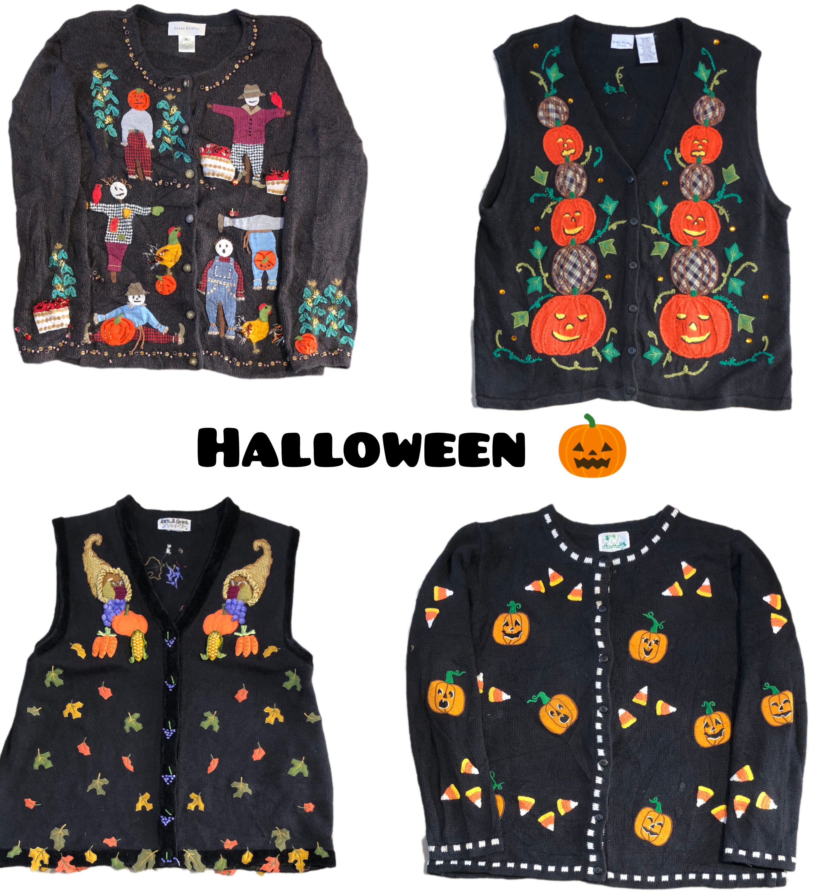 Halloween en tricot