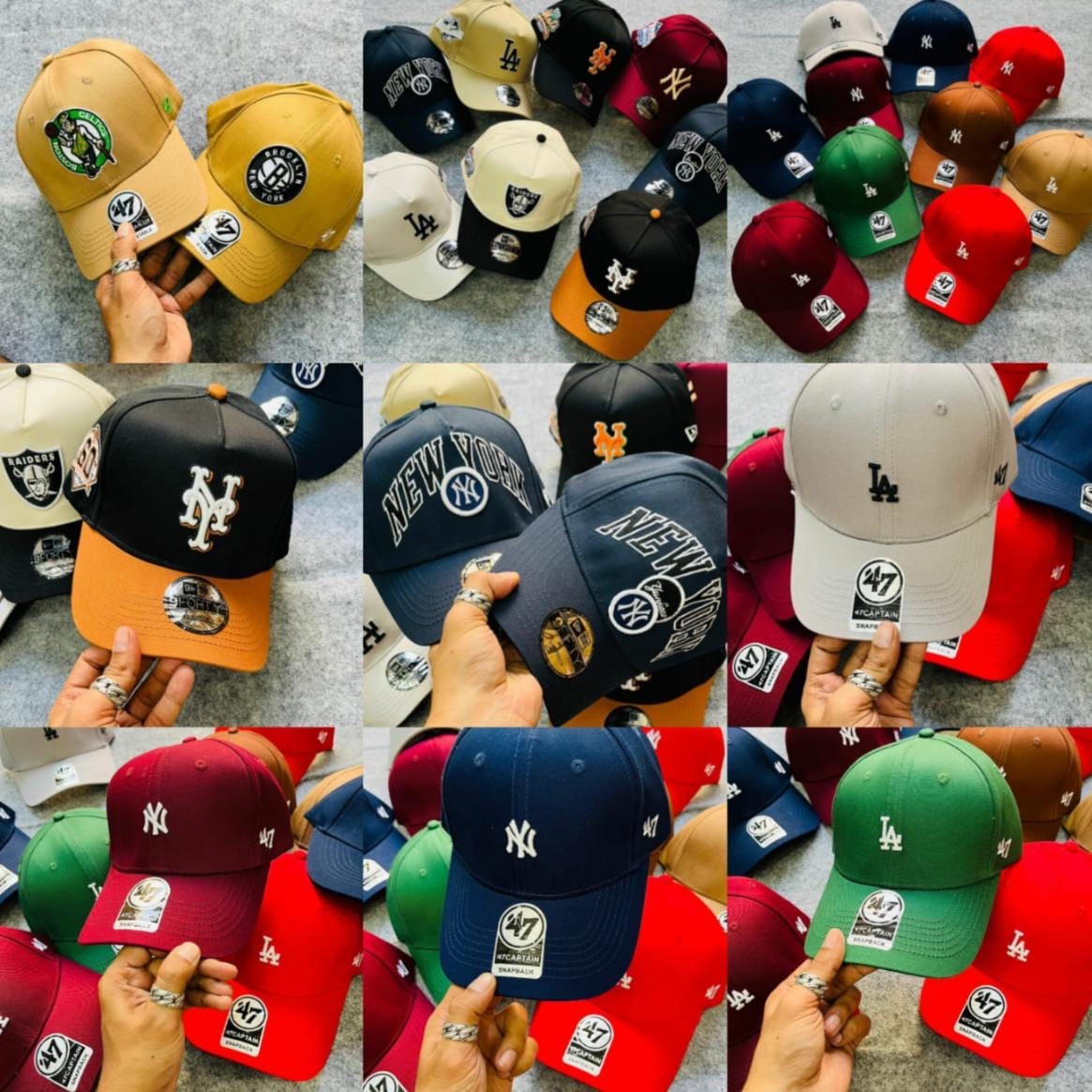 Branded caps