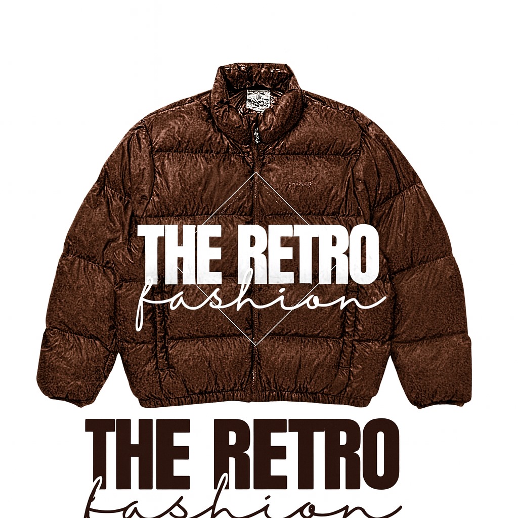 Retro Mixed Puffer Jackets