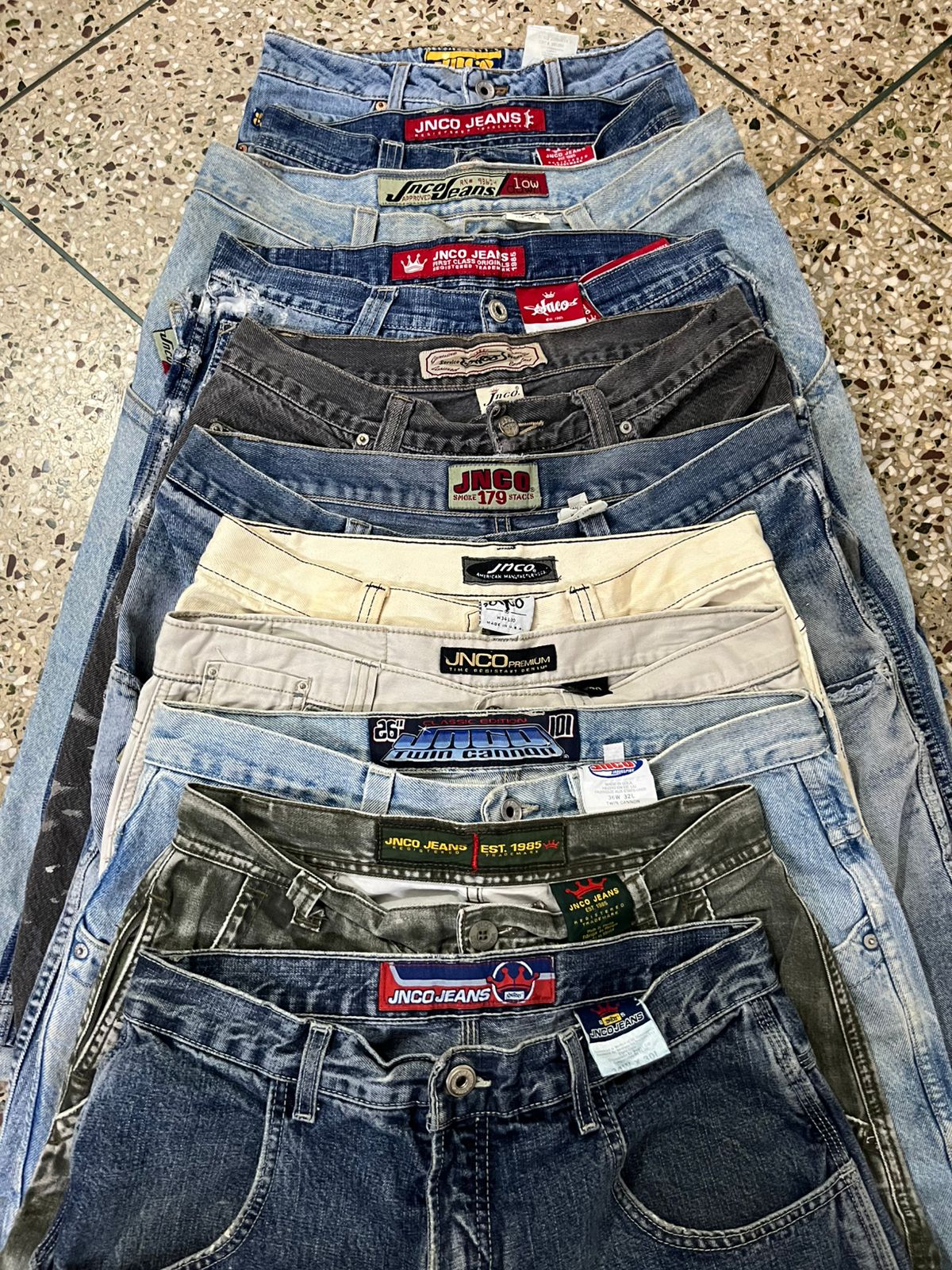 JNCO jeans and jorts