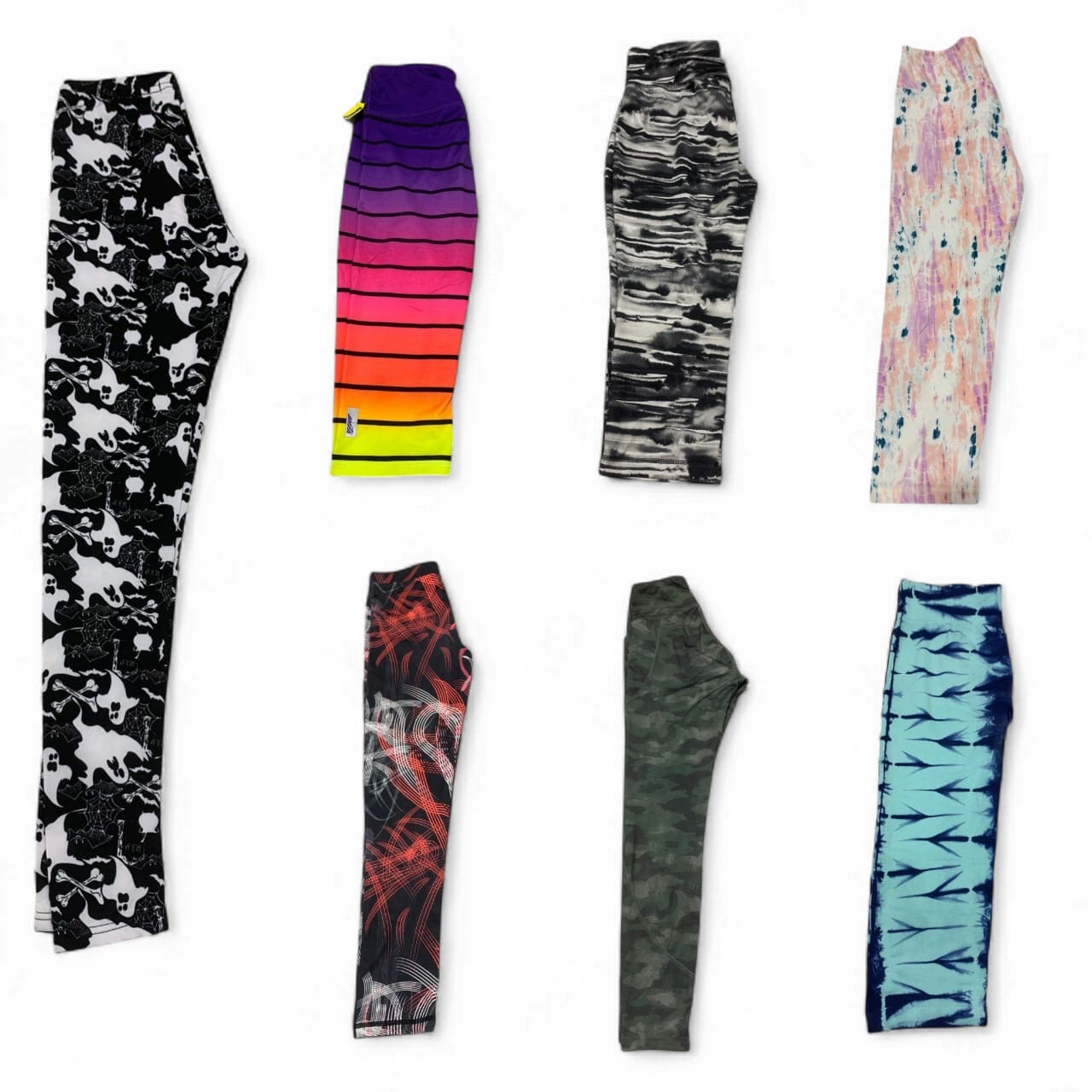 Leggings in mehreren Farben mixen