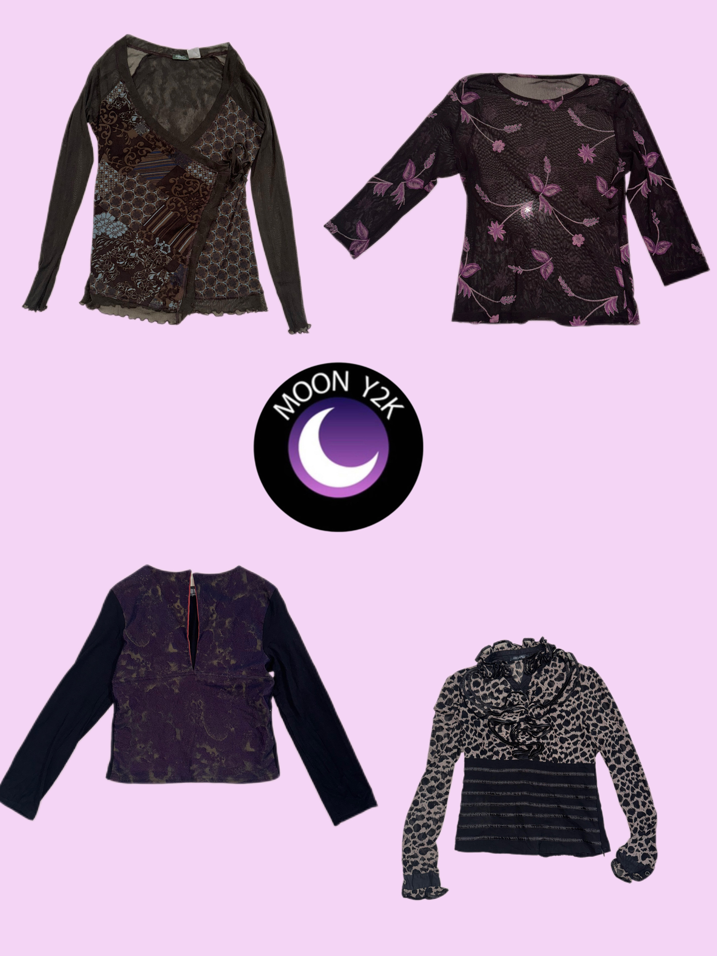 Y2k Gothic Tops Mix (M-582)