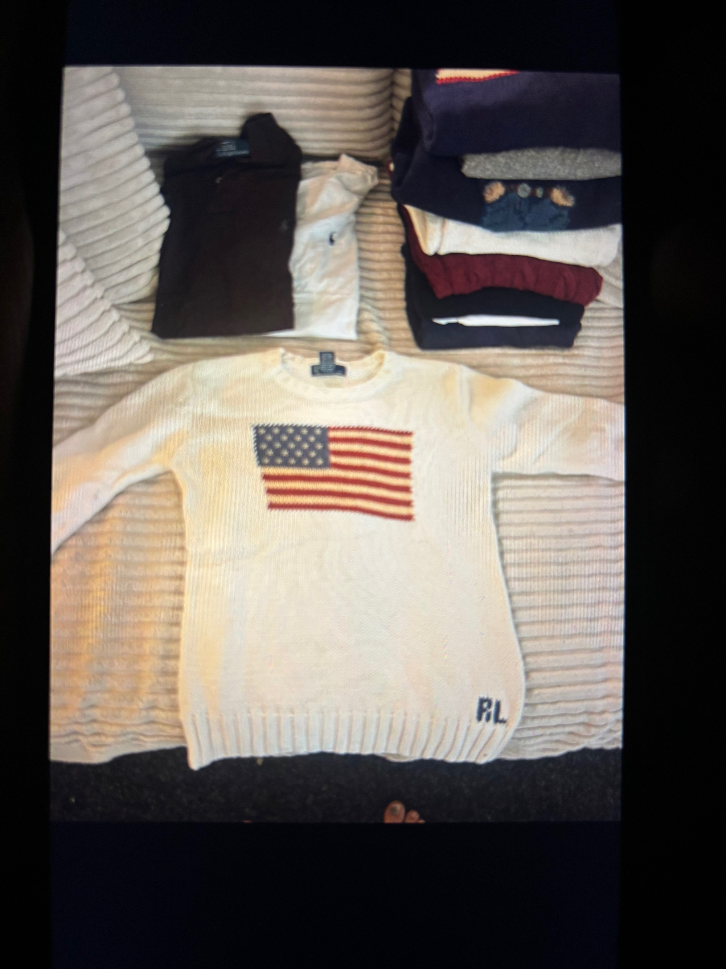 Polo Ralph Lauren flag sweater