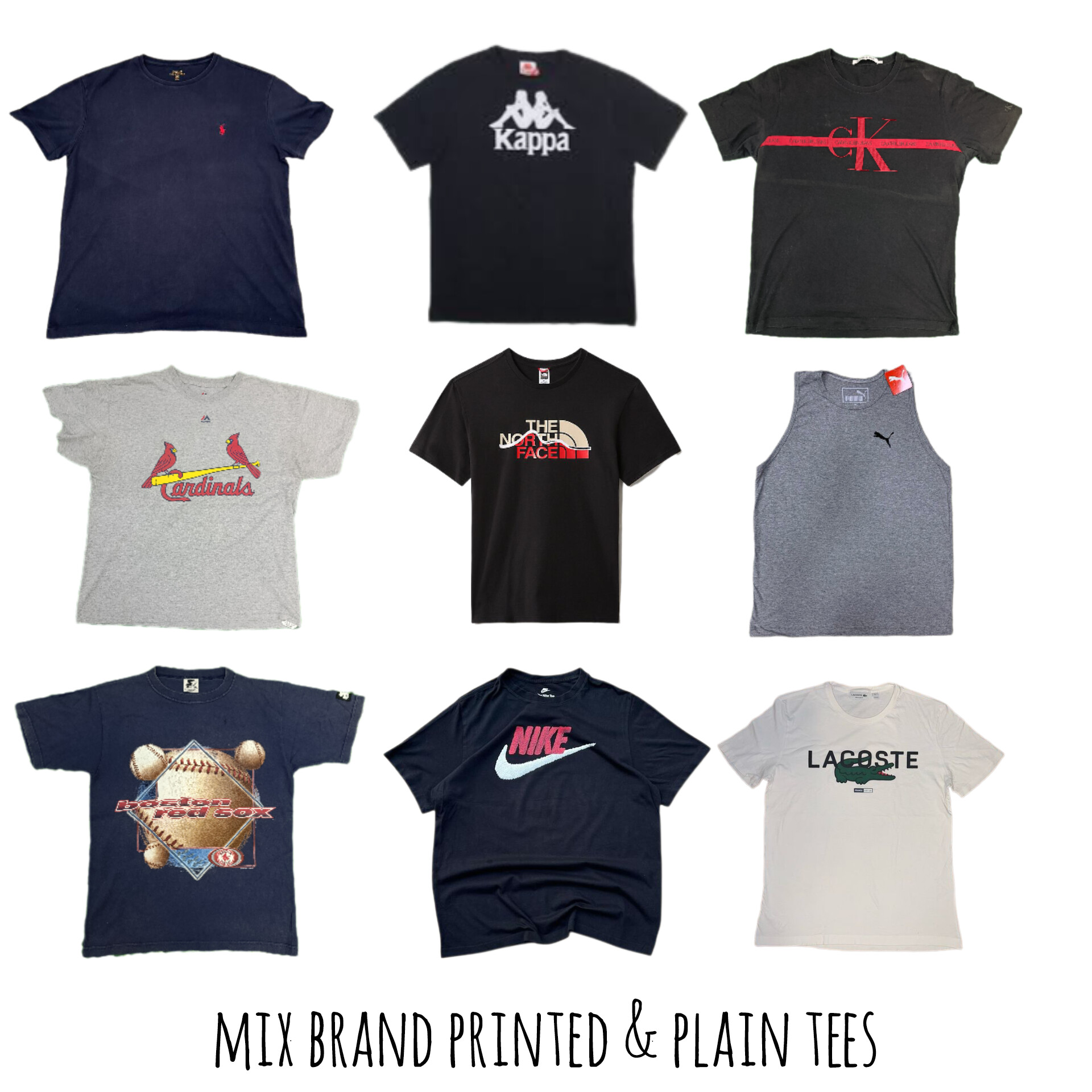 T-shirts Mix Brand