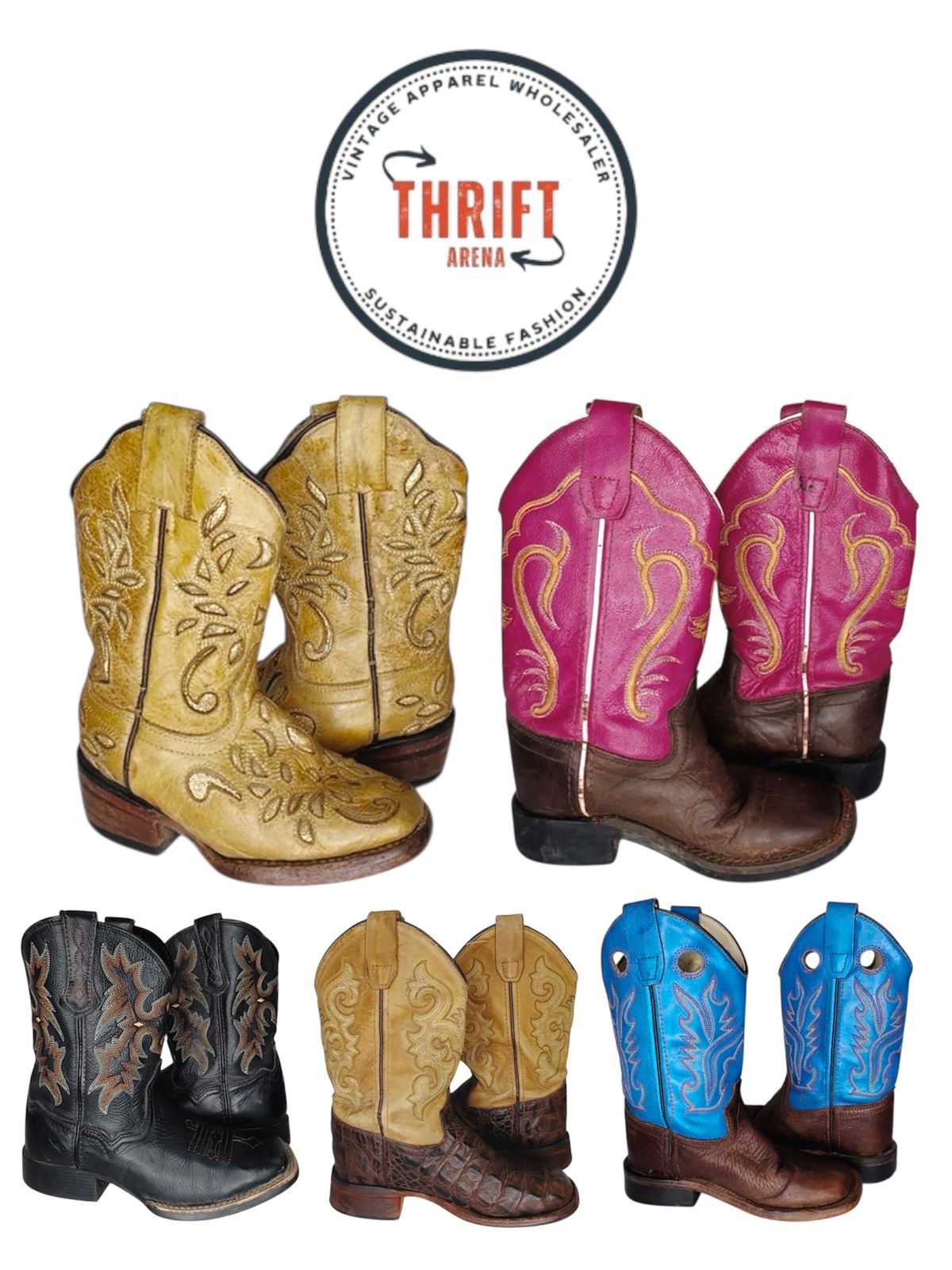 T1335 Cowboy-Stiefel Kinder🥾