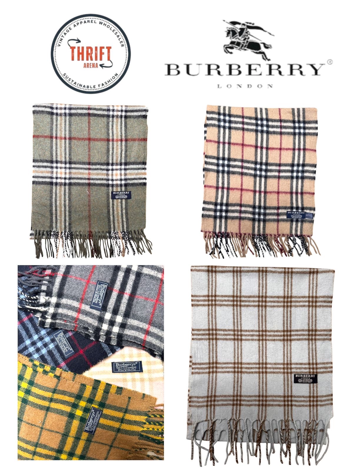 T1340 Burberry Schals 🧣