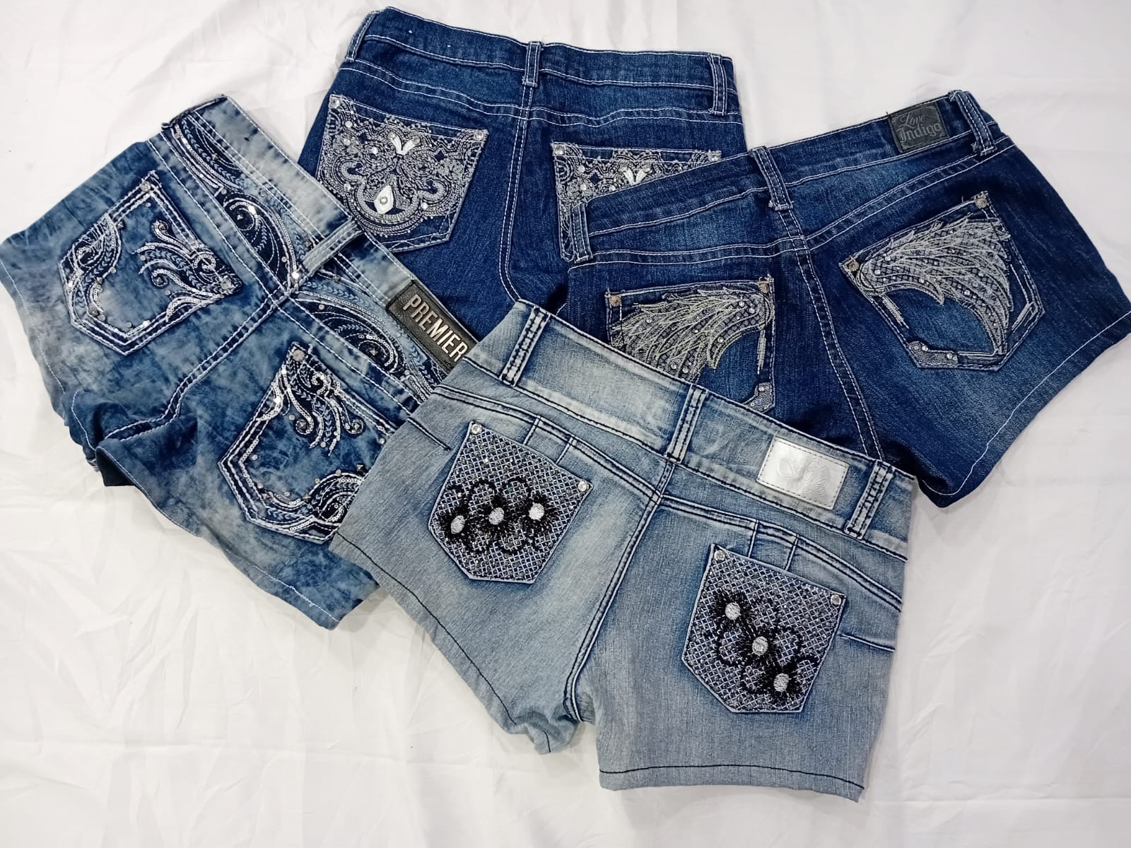 IQ0549 Y2k Micro Mini Throwback Shorts