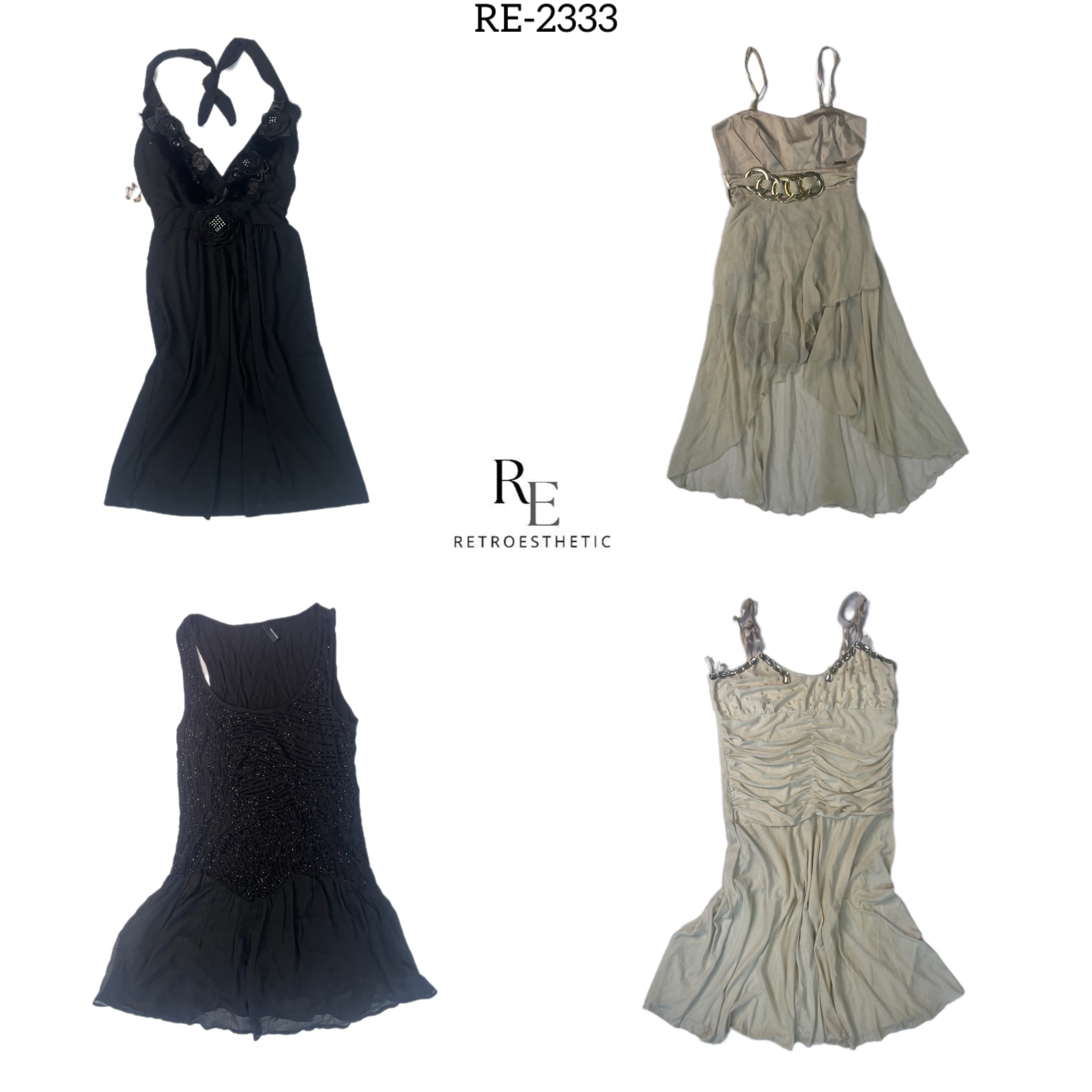 Y2K Iconic Girl Summer Dresses (RE-2333)
