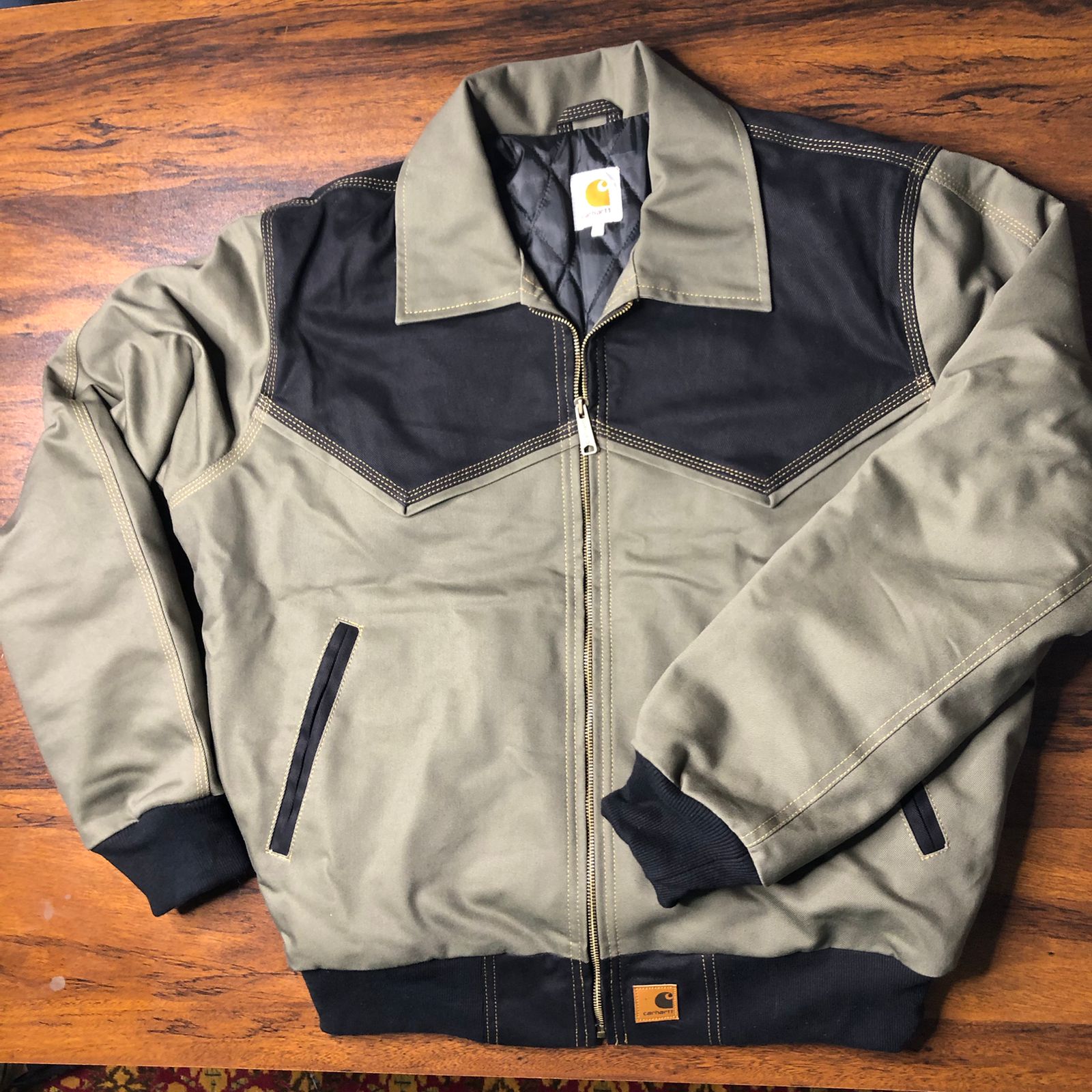 Carhartt rework style jackets