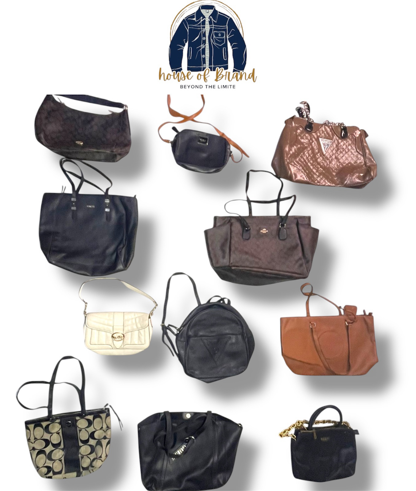 Guess- und Coach-Taschen