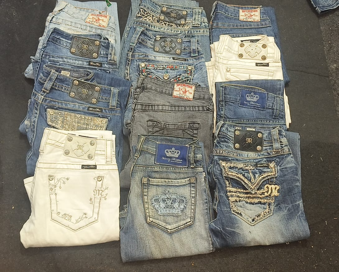 Y2k flared women Jeans